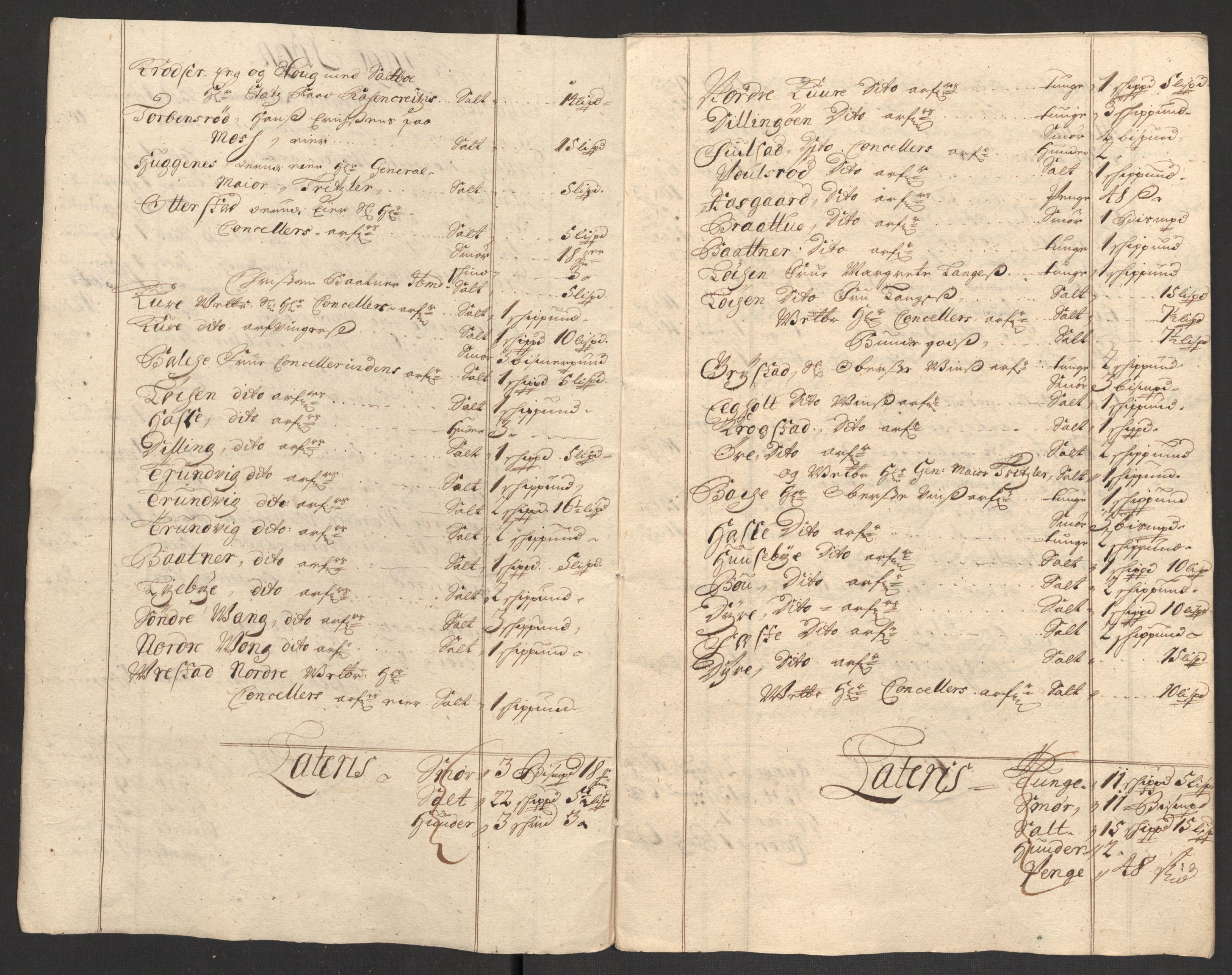 Rentekammeret inntil 1814, Reviderte regnskaper, Fogderegnskap, AV/RA-EA-4092/R04/L0130: Fogderegnskap Moss, Onsøy, Tune, Veme og Åbygge, 1701, p. 28