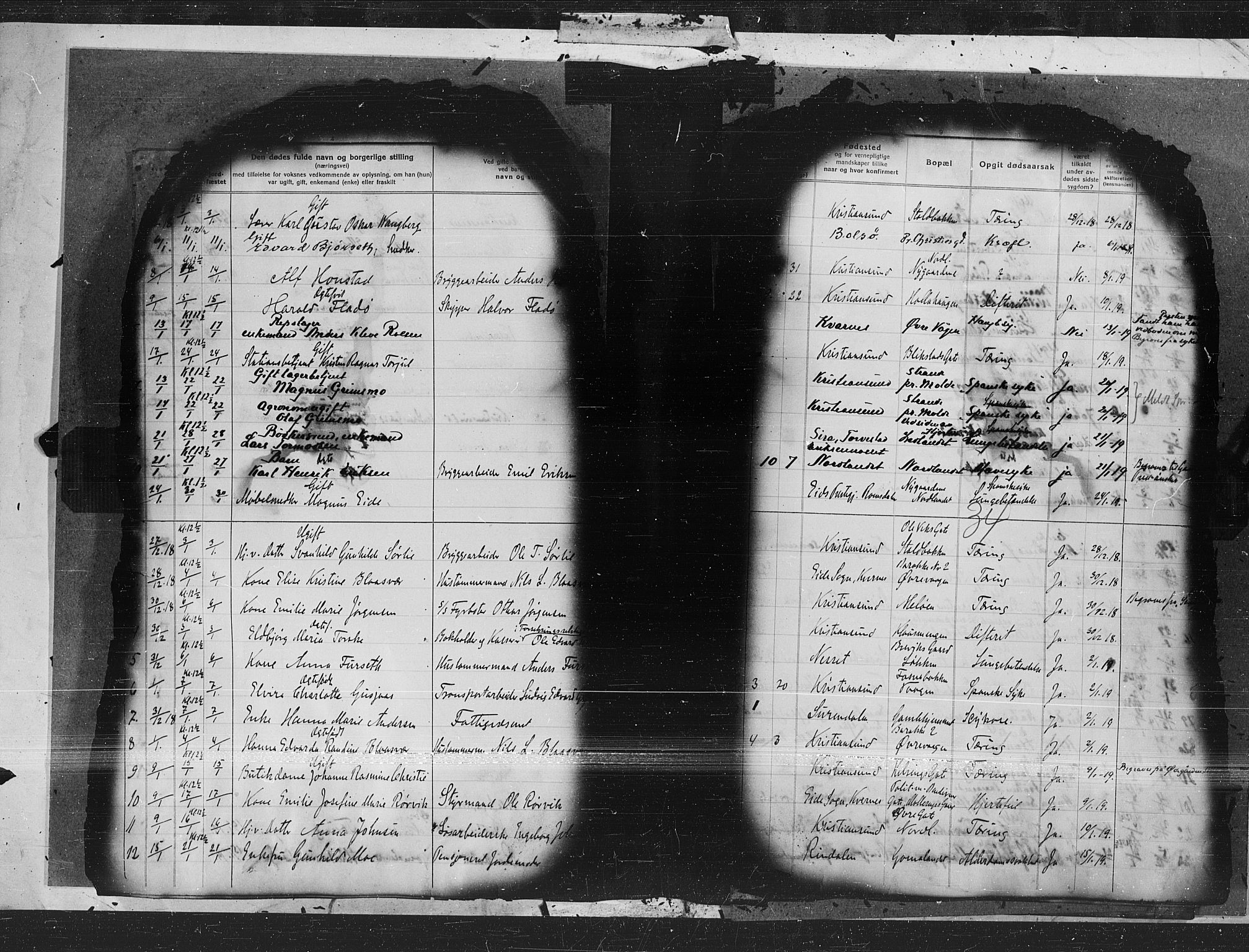 Kristiansund sokneprestkontor, AV/SAT-A-1068/1/I/I1: Parish register (official) no. 7e, 1916-1930, p. 34