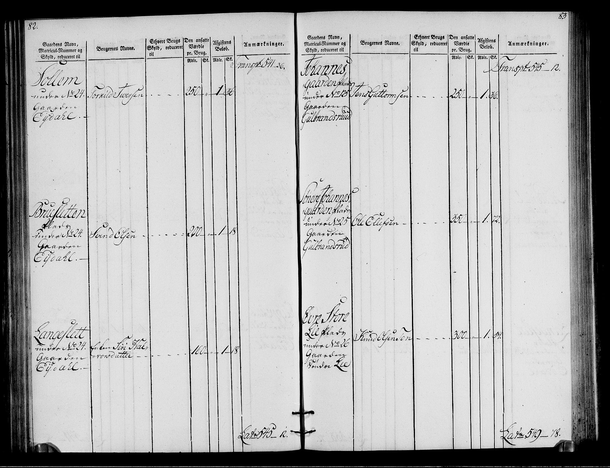 Rentekammeret inntil 1814, Realistisk ordnet avdeling, AV/RA-EA-4070/N/Ne/Nea/L0050: Ringerike og Hallingdal fogderi. Oppebørselsregister for Hallingdal, 1803-1804, p. 45