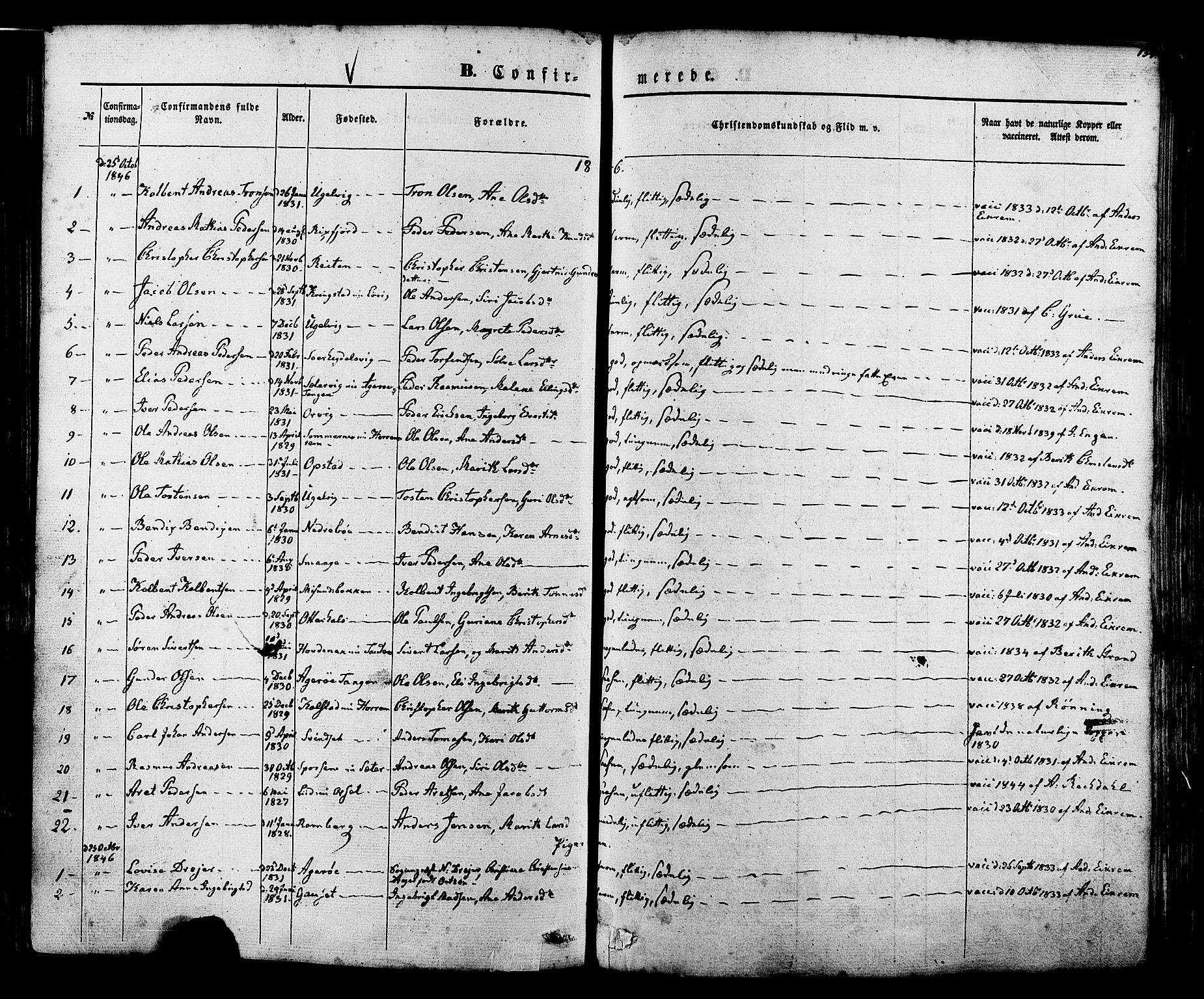Ministerialprotokoller, klokkerbøker og fødselsregistre - Møre og Romsdal, AV/SAT-A-1454/560/L0719: Parish register (official) no. 560A03, 1845-1872, p. 134