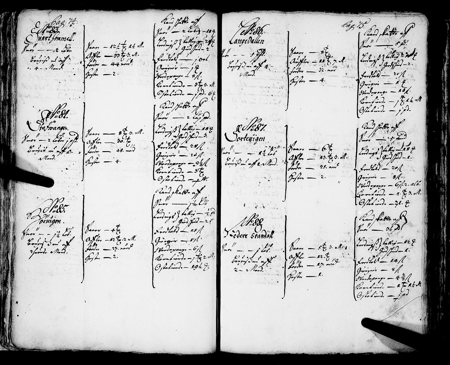 Rentekammeret inntil 1814, Realistisk ordnet avdeling, AV/RA-EA-4070/N/Nb/Nba/L0043: Sunnfjord fogderi, 1667, p. 74-75