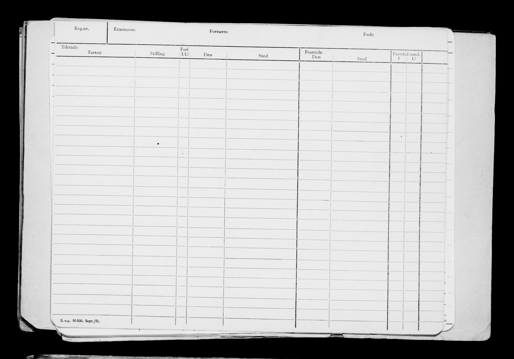 Direktoratet for sjømenn, AV/RA-S-3545/G/Gb/L0209: Hovedkort, 1922, p. 448