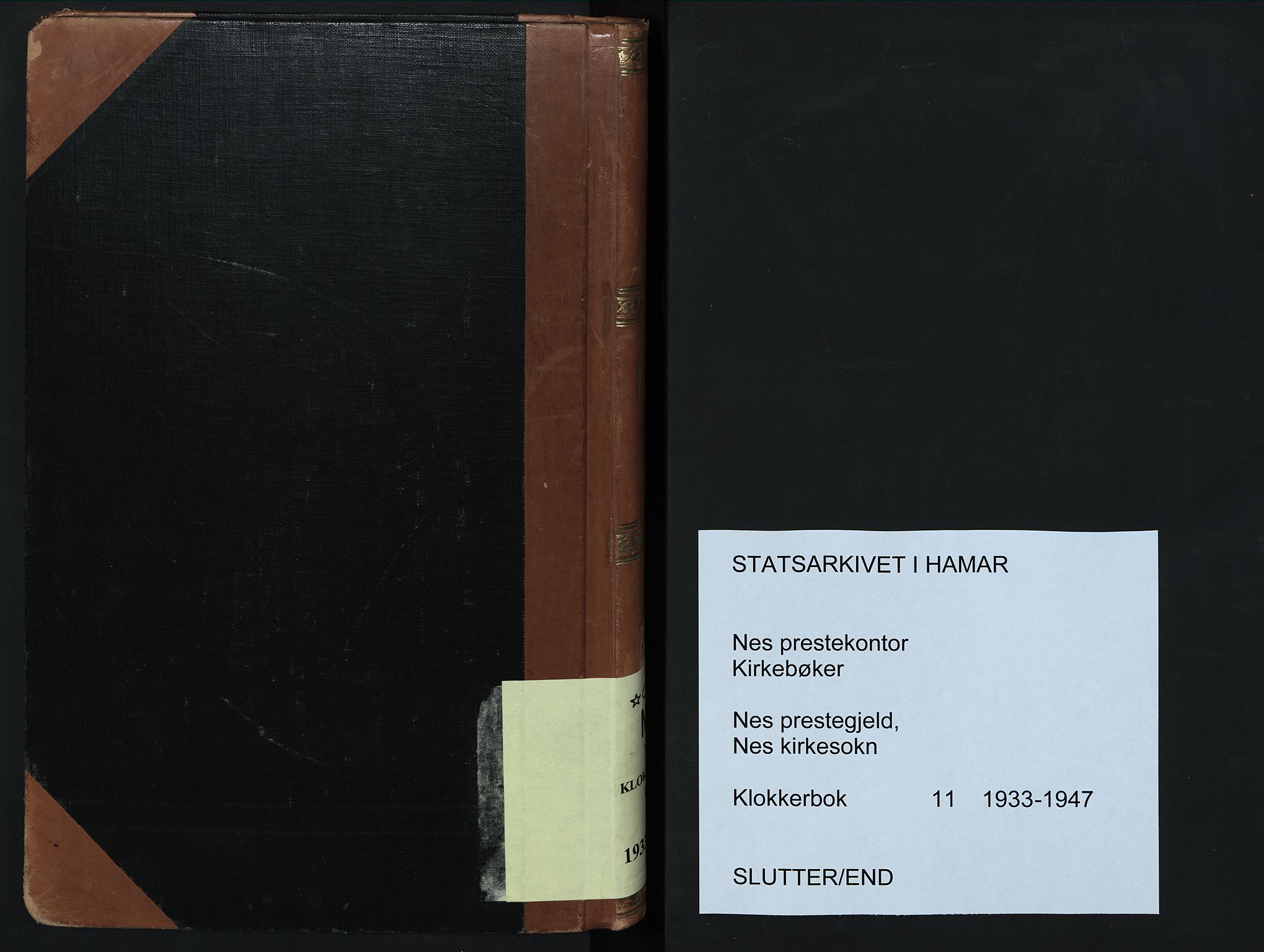 Nes prestekontor, Hedmark, AV/SAH-PREST-020/L/La/L0011: Parish register (copy) no. 11, 1931-1947