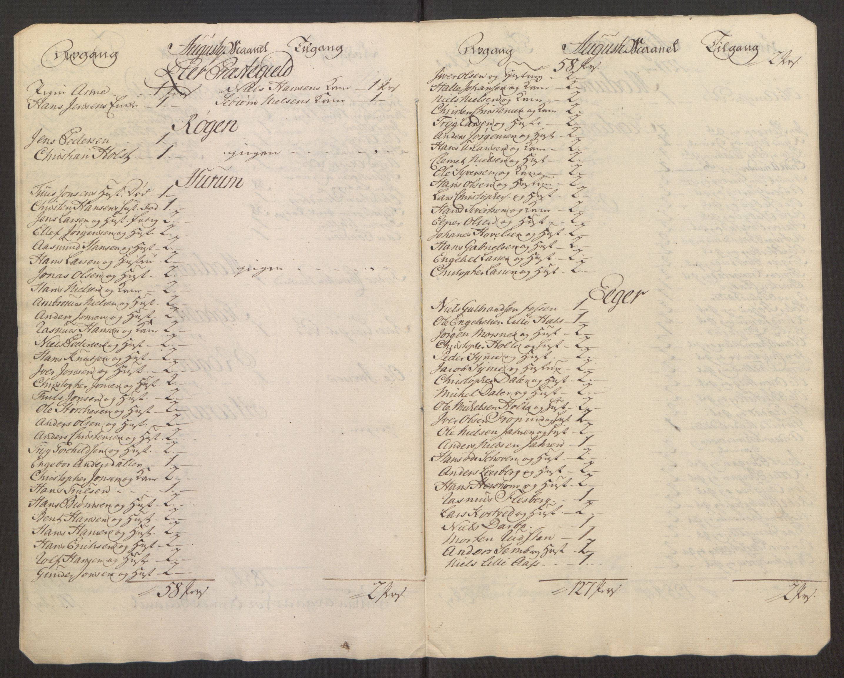 Rentekammeret inntil 1814, Reviderte regnskaper, Fogderegnskap, AV/RA-EA-4092/R31/L1834: Ekstraskatten Hurum, Røyken, Eiker, Lier og Buskerud, 1765, p. 461