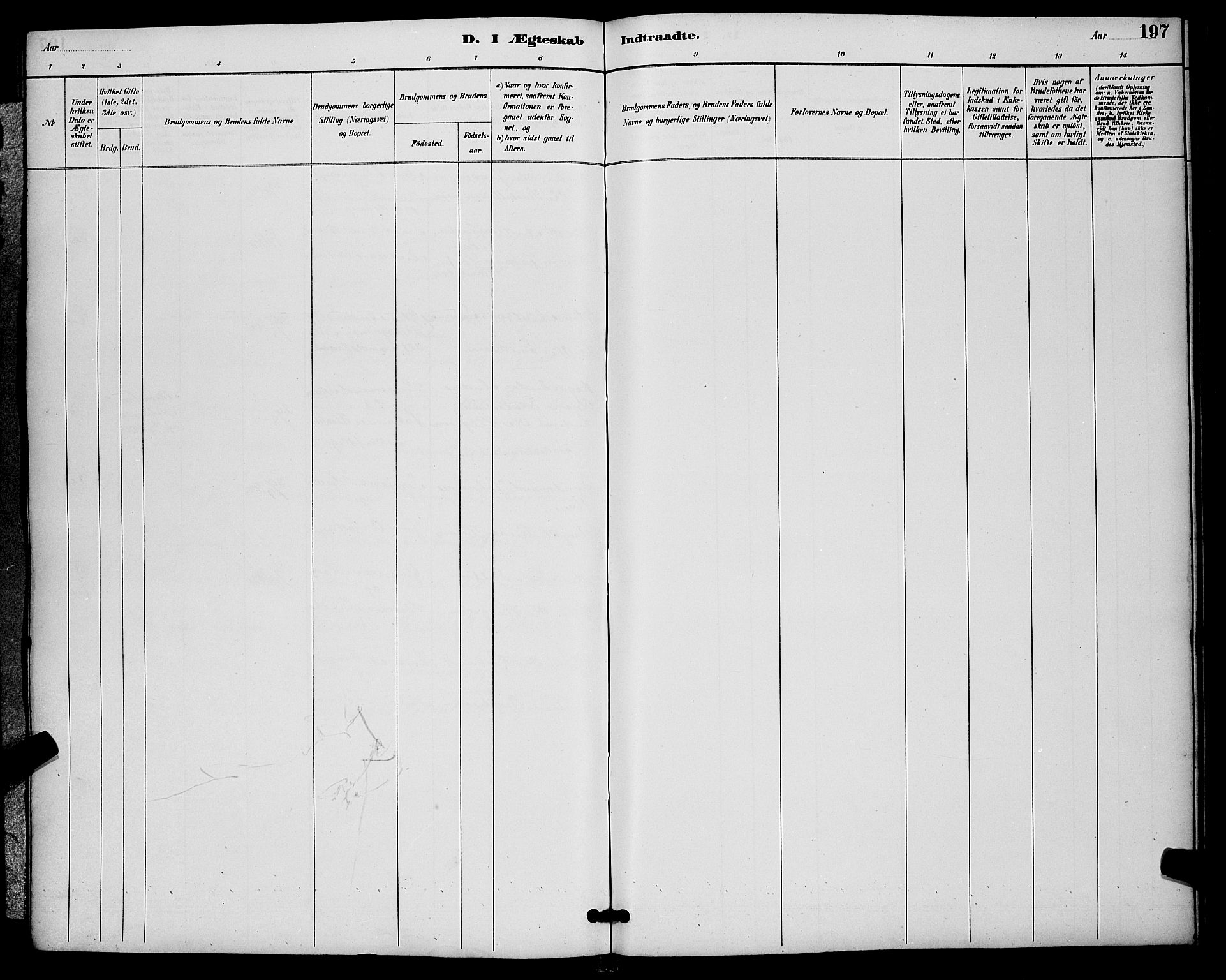 Sigdal kirkebøker, AV/SAKO-A-245/G/Ga/L0005: Parish register (copy) no. I 5, 1886-1900, p. 197