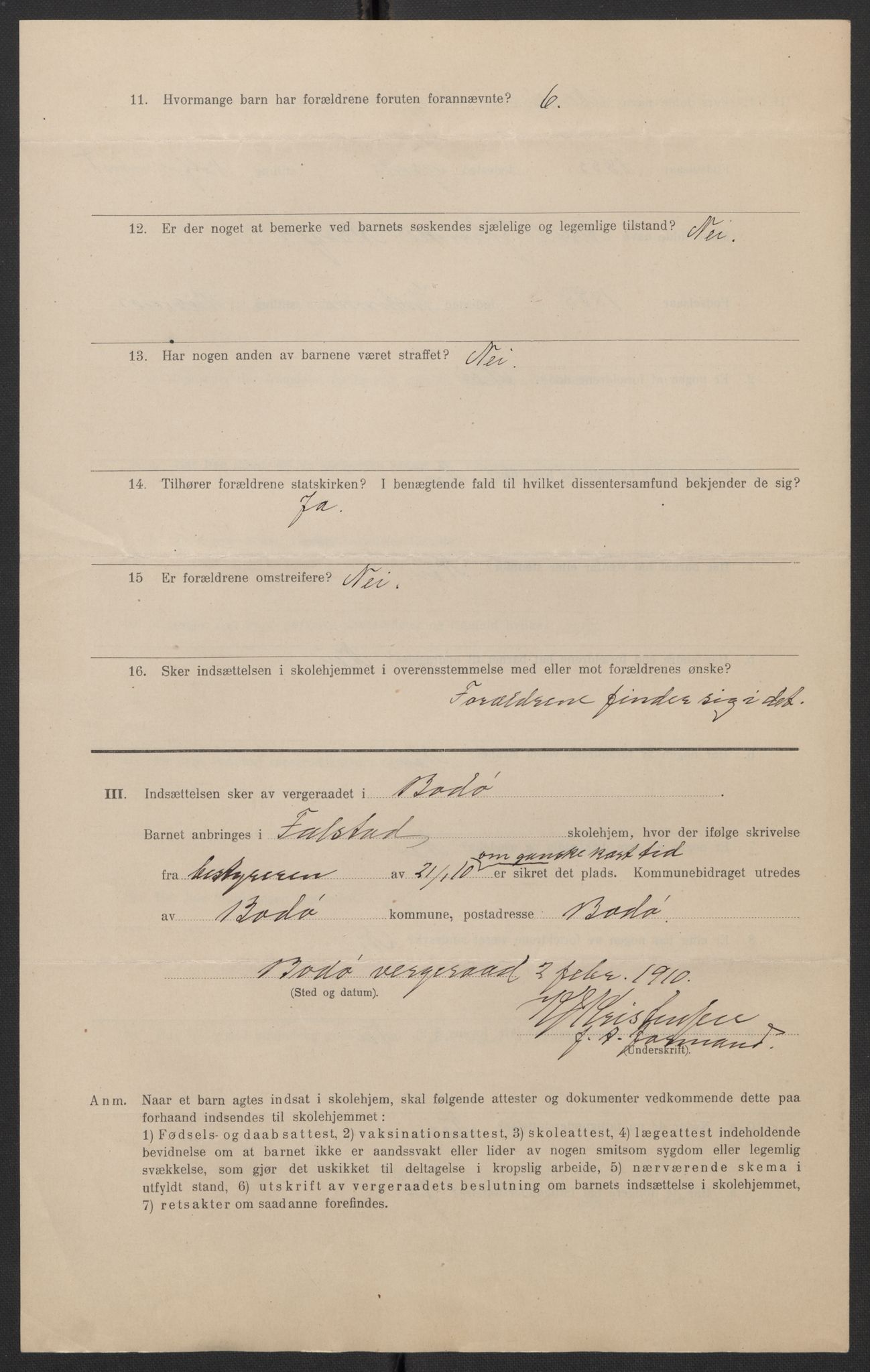 Falstad skolehjem, AV/RA-S-1676/E/Eb/L0009: Elevmapper løpenr. 189-209, 1909-1916, p. 350