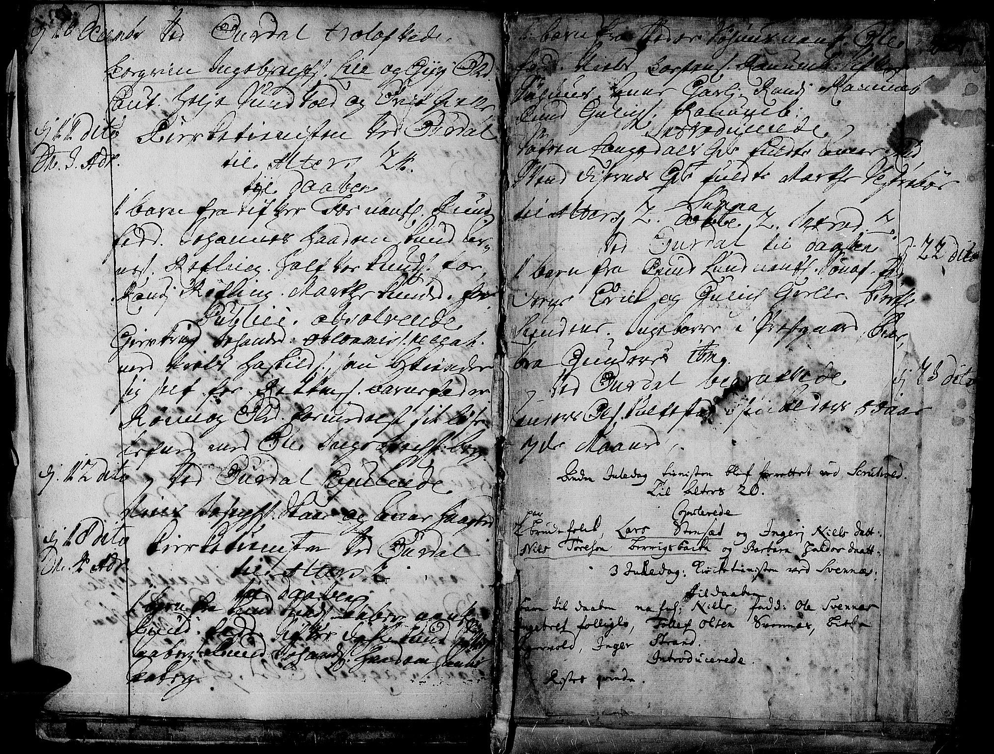 Aurdal prestekontor, SAH/PREST-126/H/Ha/Haa/L0001: Parish register (official) no. 1-3, 1692-1730, p. 808