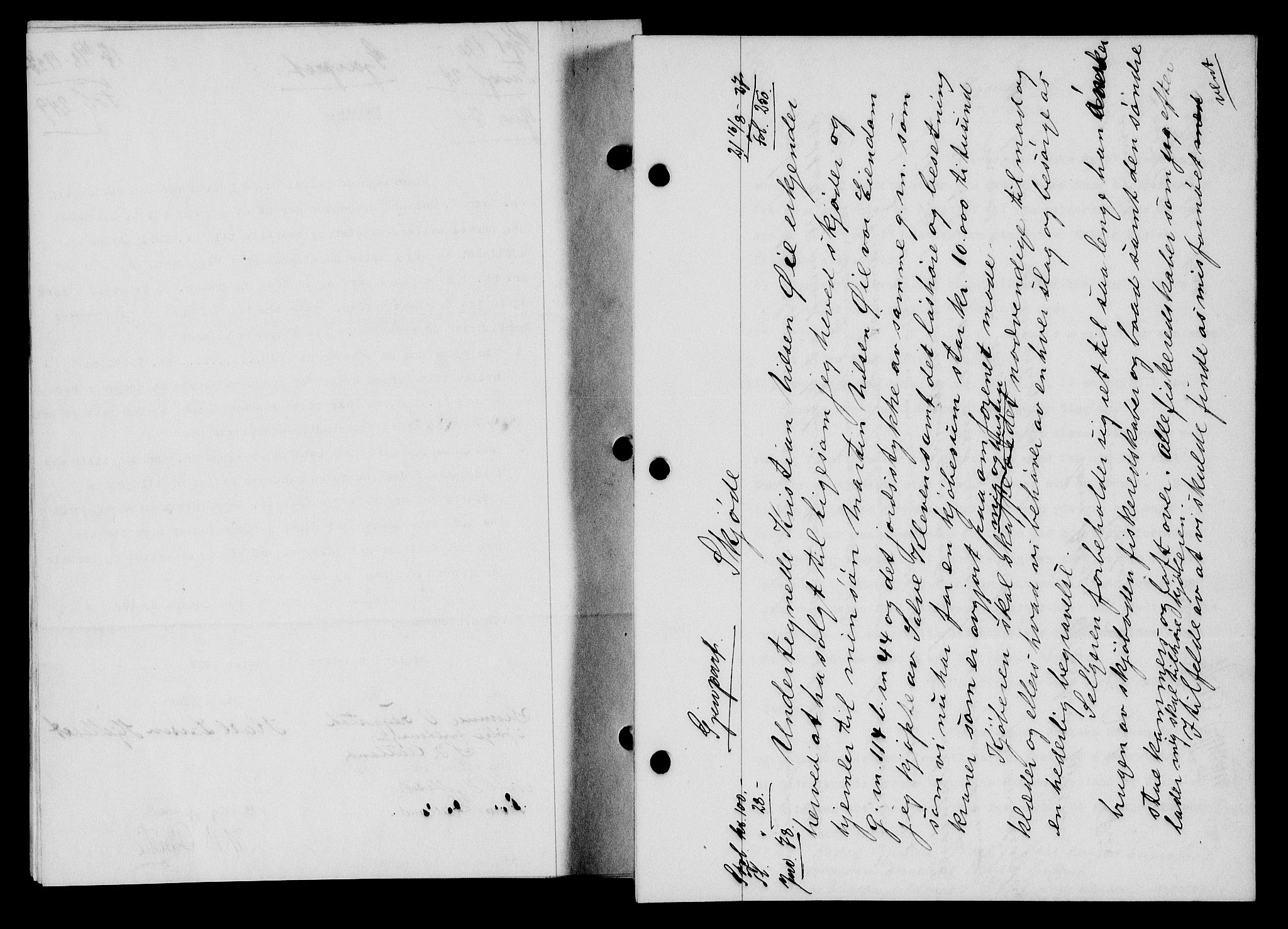 Flekkefjord sorenskriveri, SAK/1221-0001/G/Gb/Gba/L0043: Mortgage book no. 41, 1926-1927, Deed date: 16.08.1927
