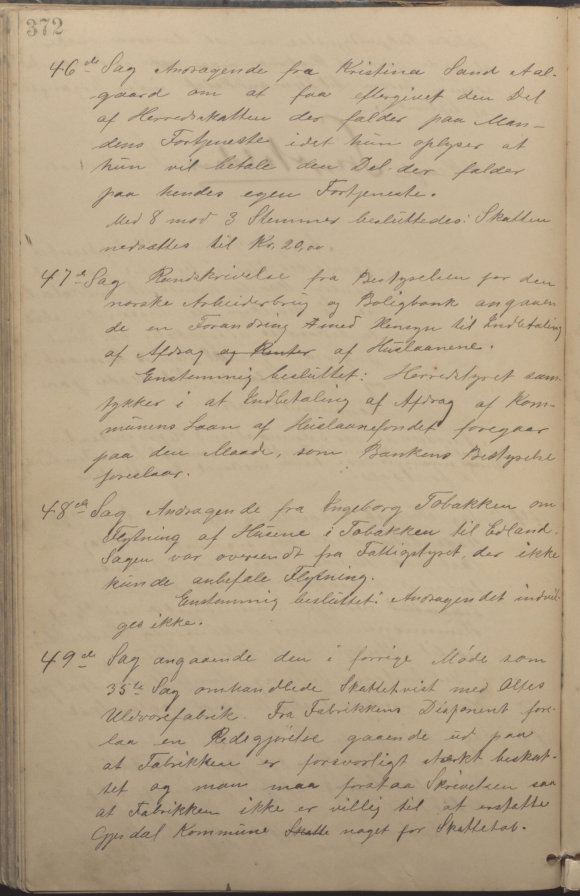 Gjesdal kommune - Formannskapet, IKAR/K-101383/A/Aa/L0003: Møtebok, 1896-1906, p. 372