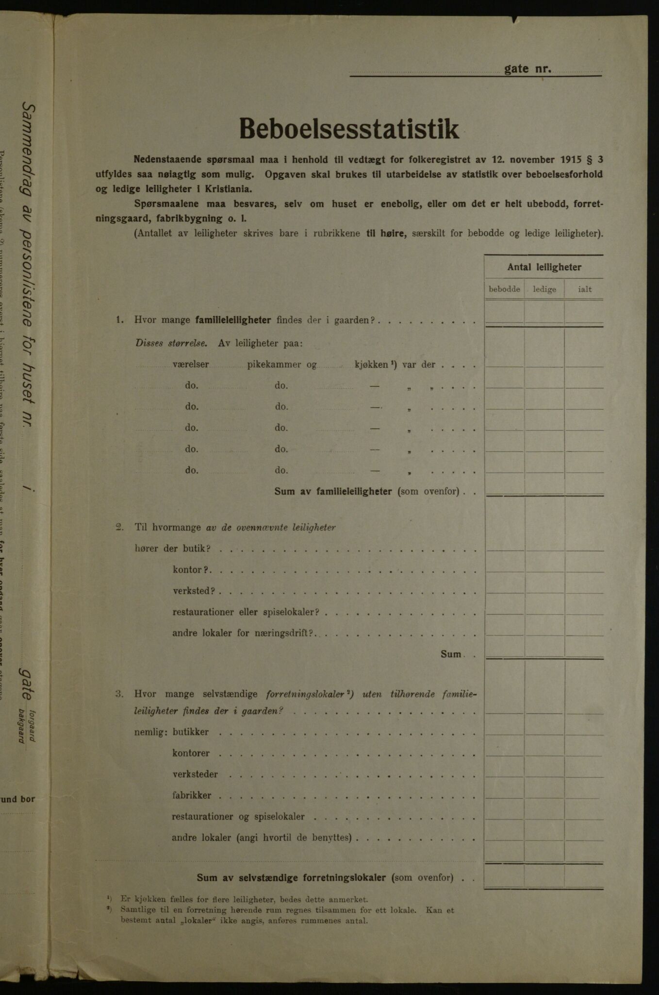 OBA, Municipal Census 1923 for Kristiania, 1923, p. 142345