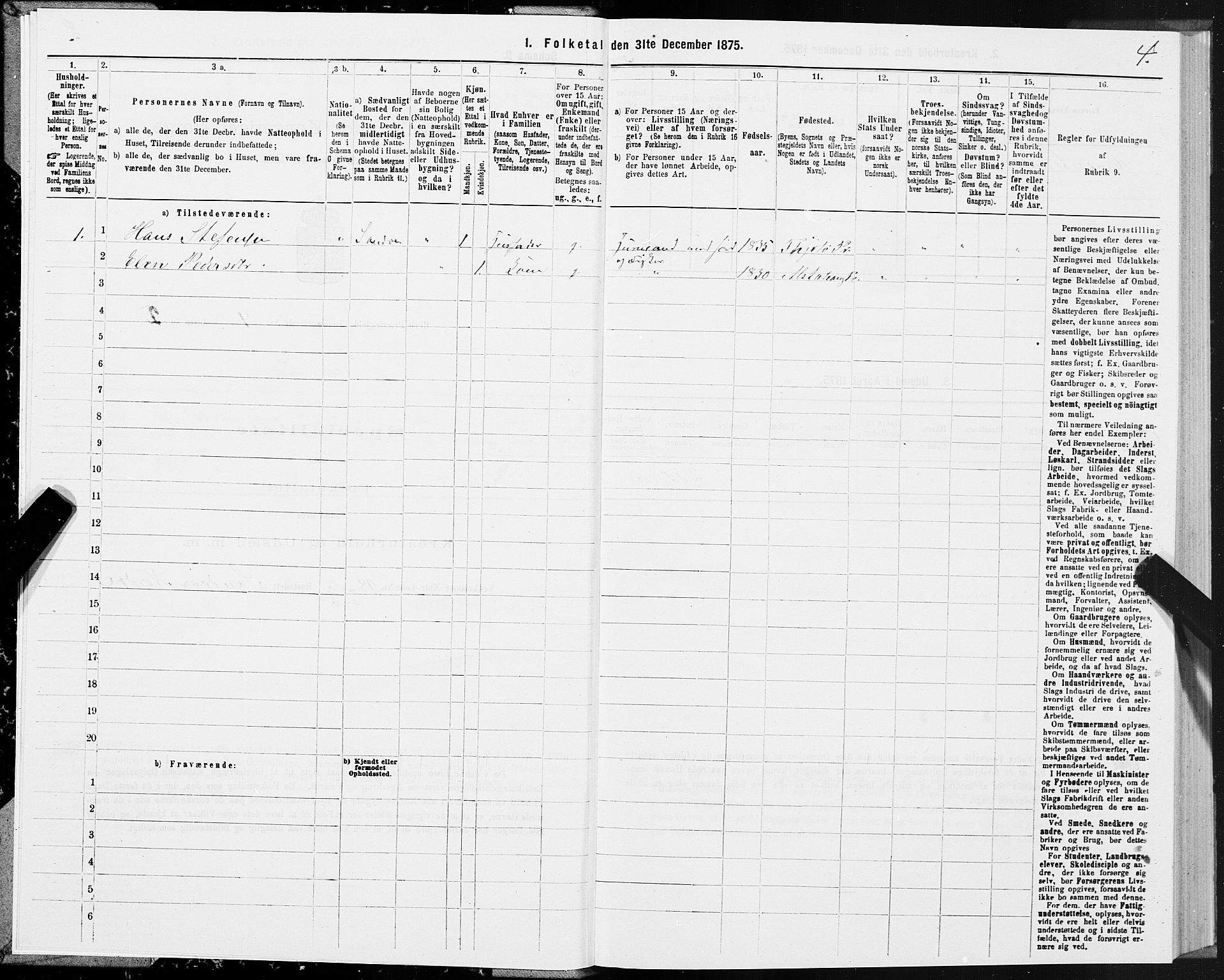 SAT, 1875 census for 1818P Herøy, 1875, p. 3004