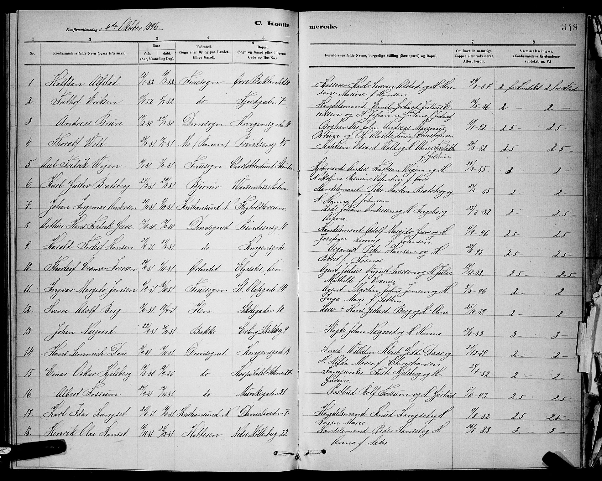 Ministerialprotokoller, klokkerbøker og fødselsregistre - Sør-Trøndelag, AV/SAT-A-1456/601/L0092: Parish register (copy) no. 601C10, 1884-1897, p. 348