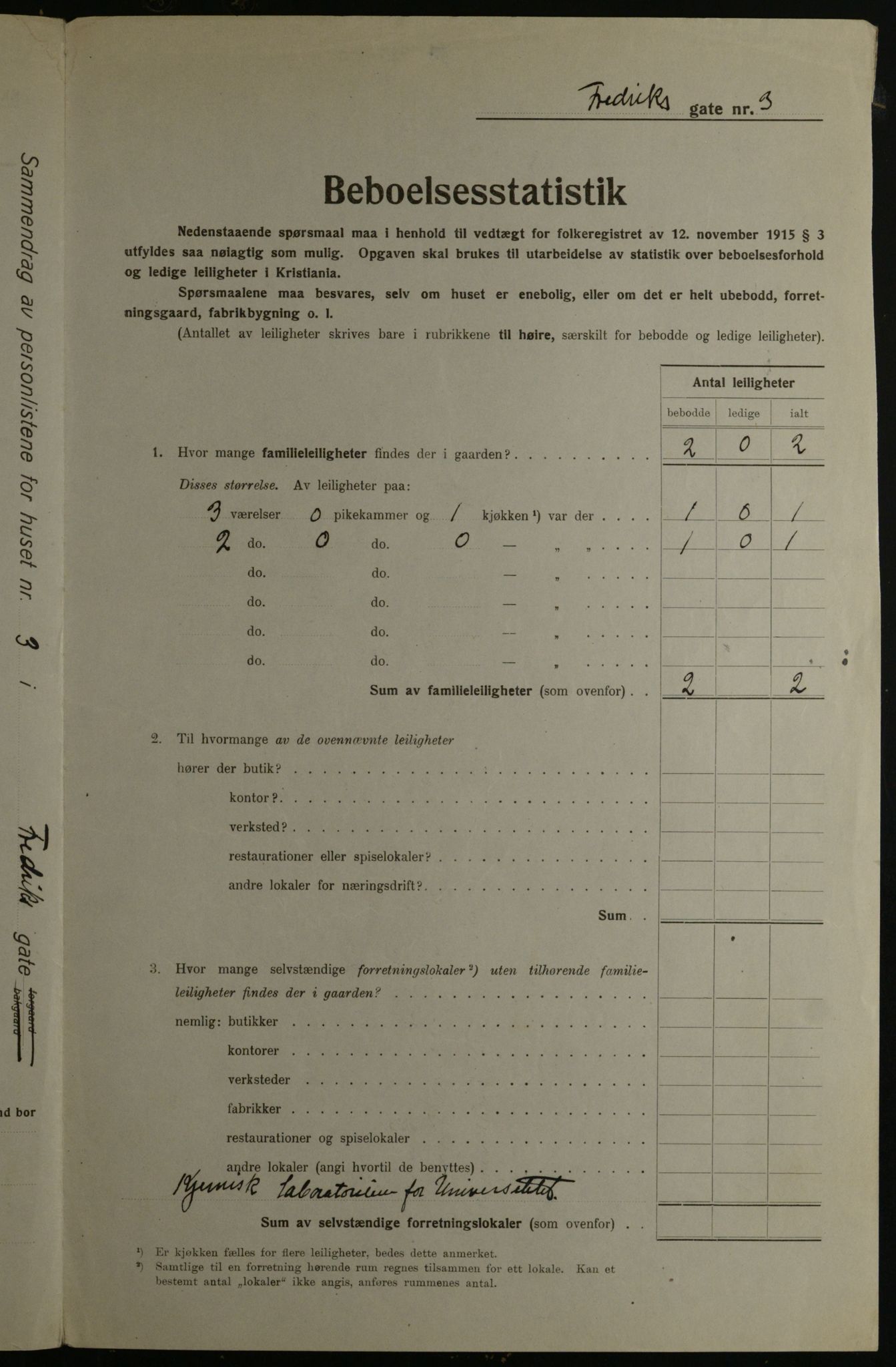 OBA, Municipal Census 1923 for Kristiania, 1923, p. 29719