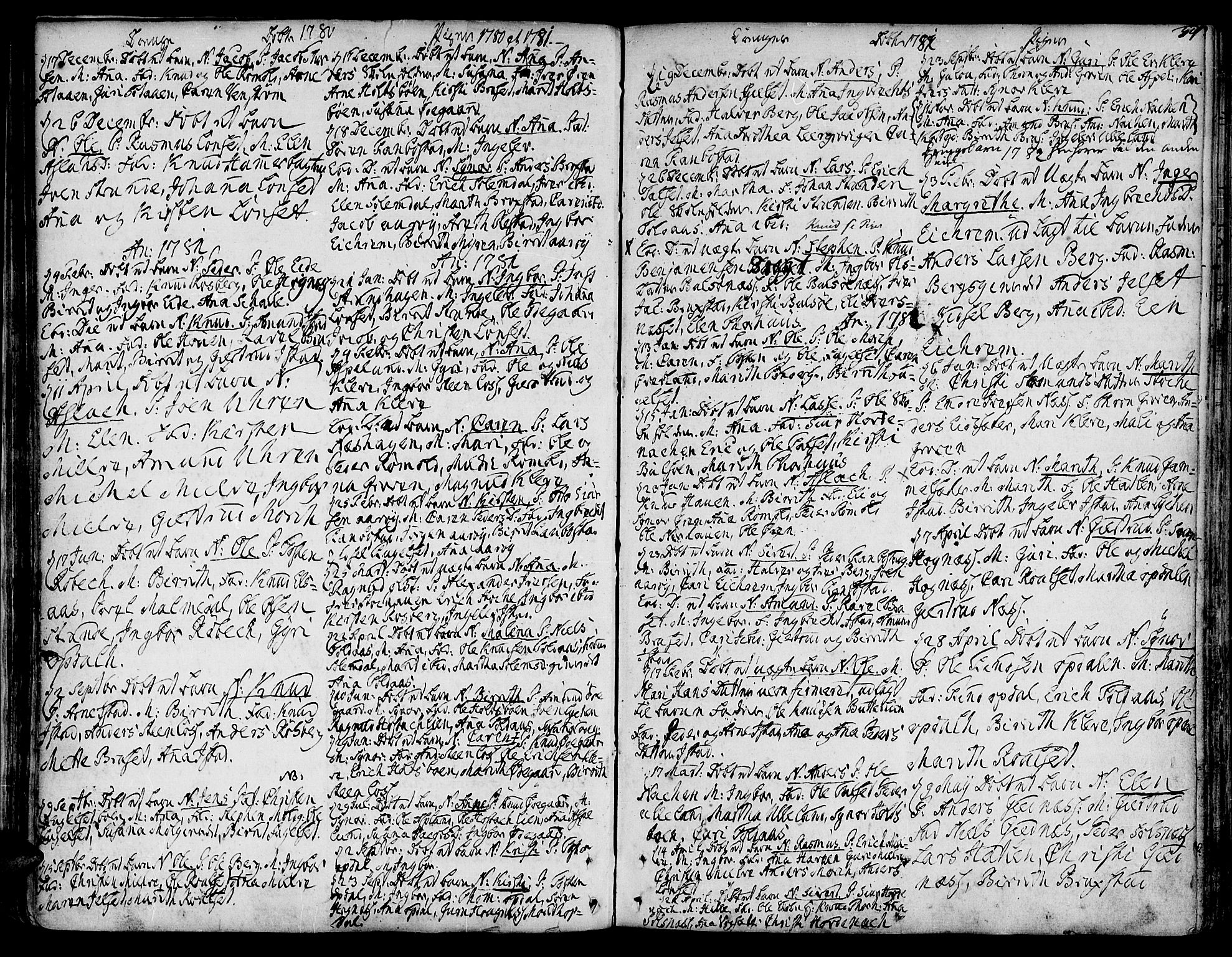Ministerialprotokoller, klokkerbøker og fødselsregistre - Møre og Romsdal, AV/SAT-A-1454/555/L0648: Parish register (official) no. 555A01, 1759-1793, p. 54