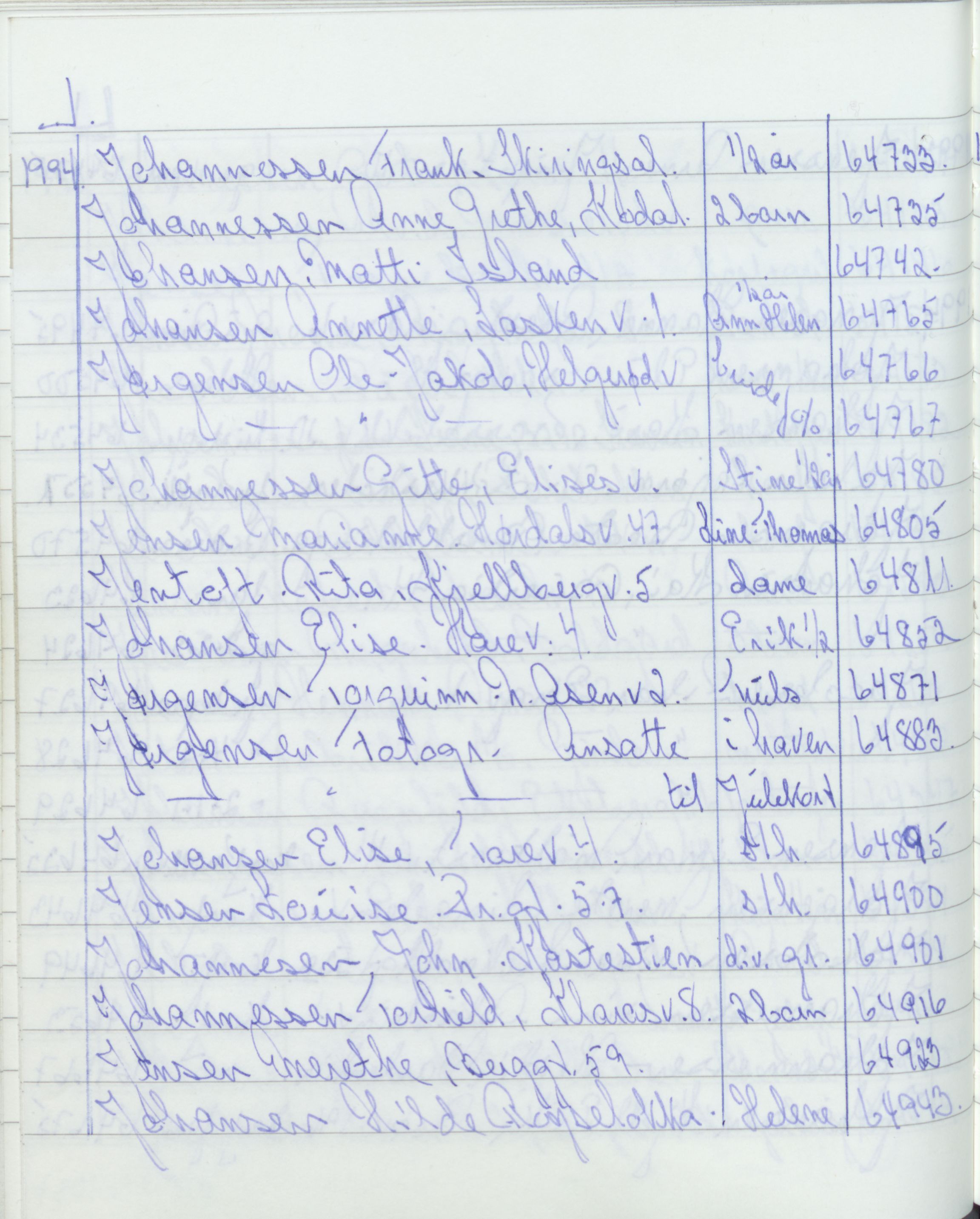 Pa 1494 - Jørgensen, Antonius. Fotograf, VEMU/A-2760/F/Fa, 1927-2004, p. 3490