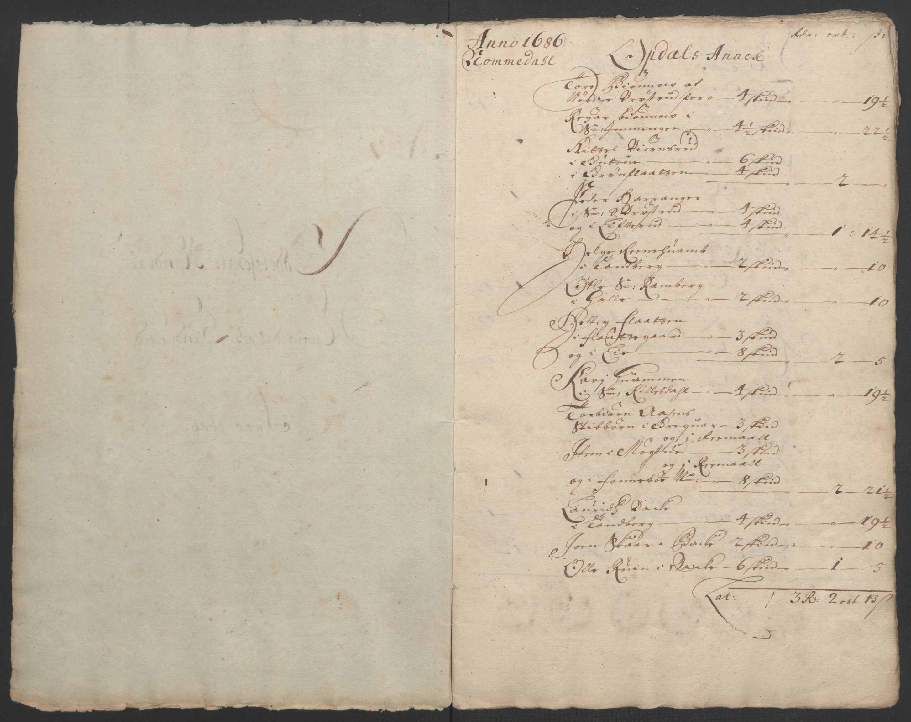 Rentekammeret inntil 1814, Reviderte regnskaper, Fogderegnskap, RA/EA-4092/R24/L1572: Fogderegnskap Numedal og Sandsvær, 1679-1686, p. 150