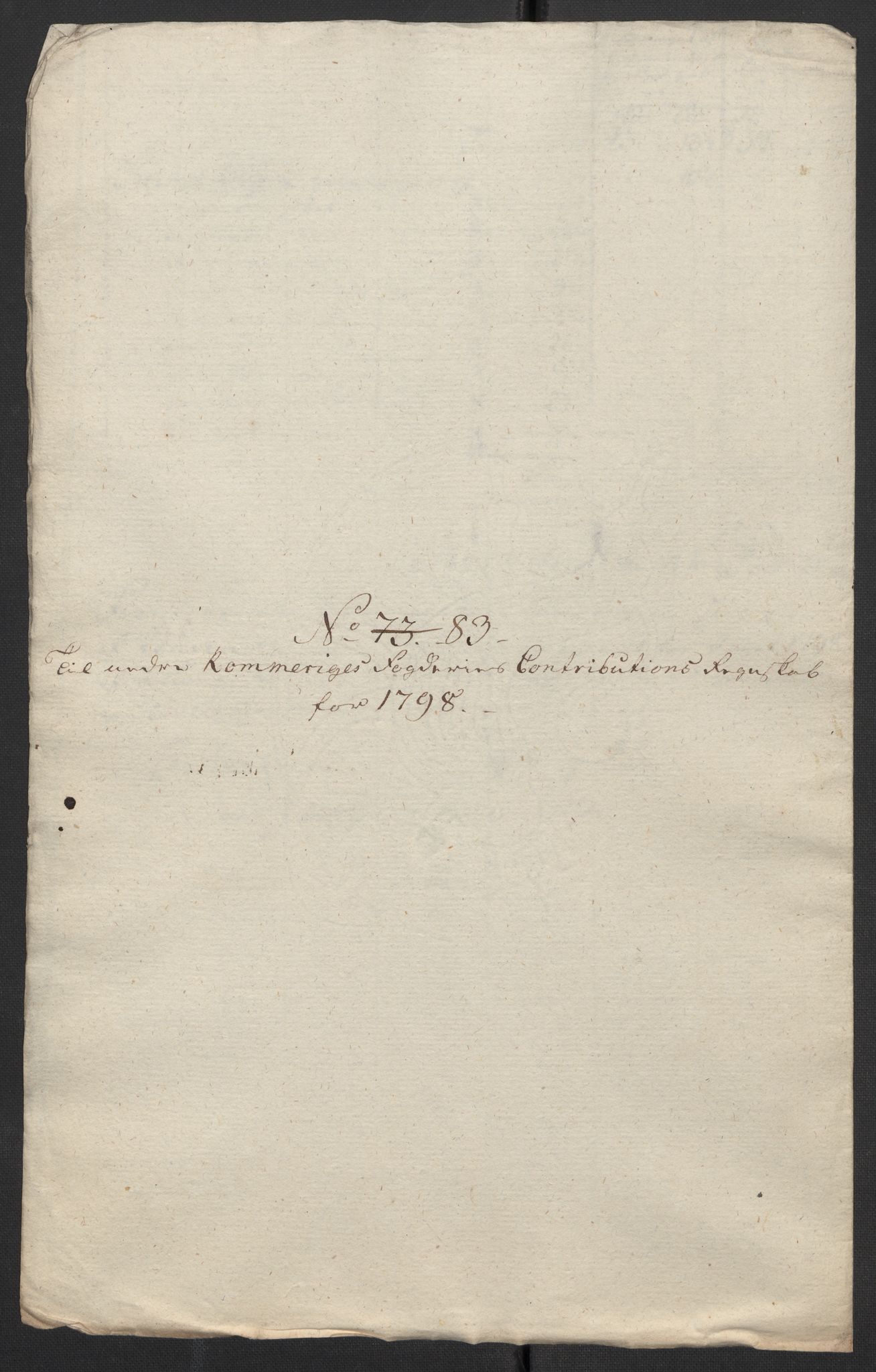 Rentekammeret inntil 1814, Reviderte regnskaper, Fogderegnskap, AV/RA-EA-4092/R11/L0674: Fogderegnskap Nedre Romerike, 1798, p. 304