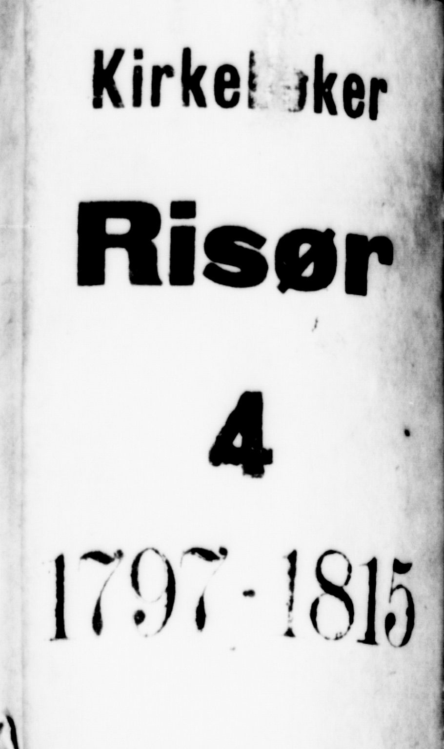 Risør sokneprestkontor, SAK/1111-0035/F/Fc/L0002: Communicants register no. C 2, 1797-1836