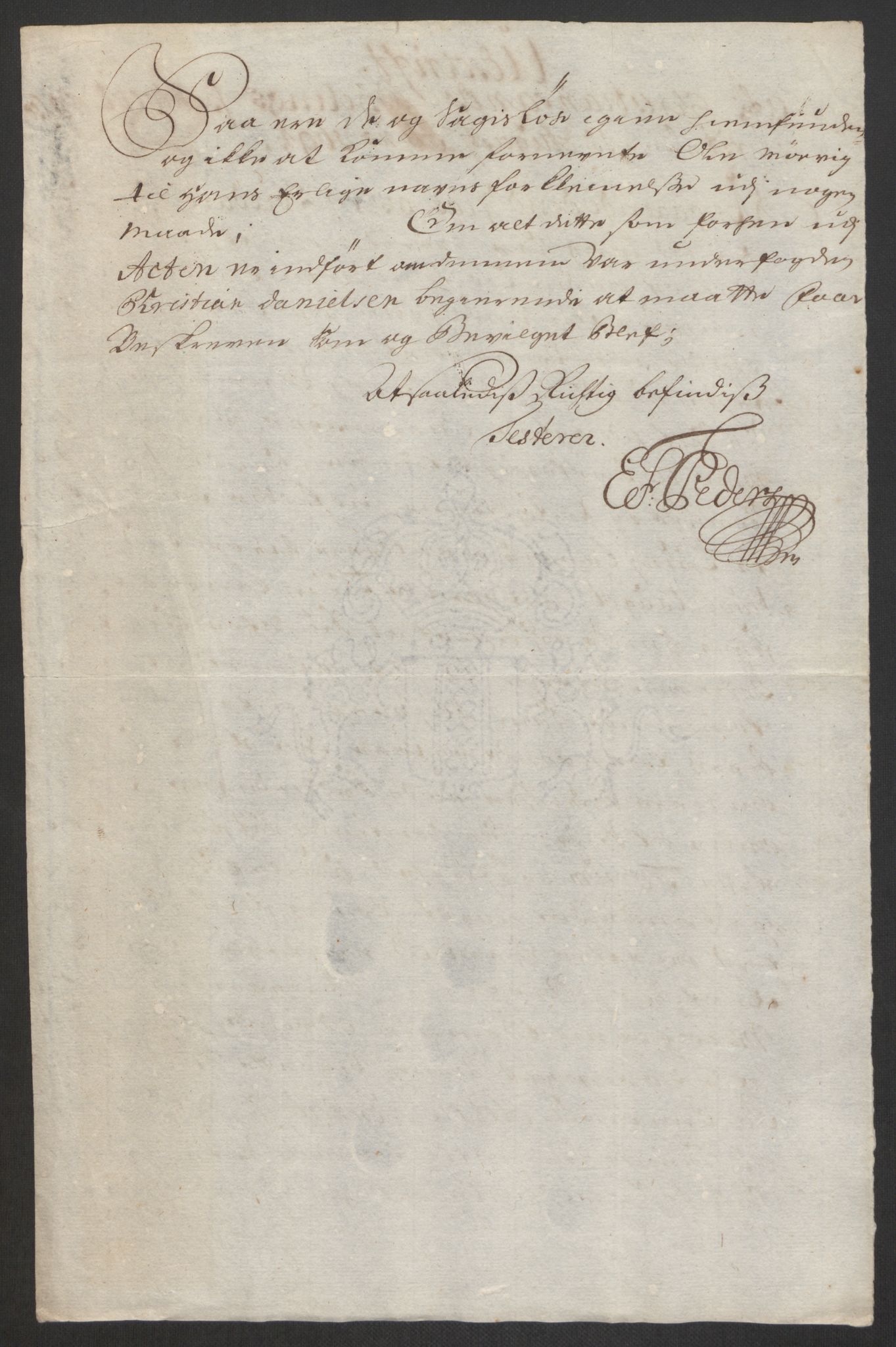 Rentekammeret inntil 1814, Reviderte regnskaper, Byregnskaper, AV/RA-EA-4066/R/Rm/L0285: [M18] Sikt og sakefall, 1681-1718, p. 213