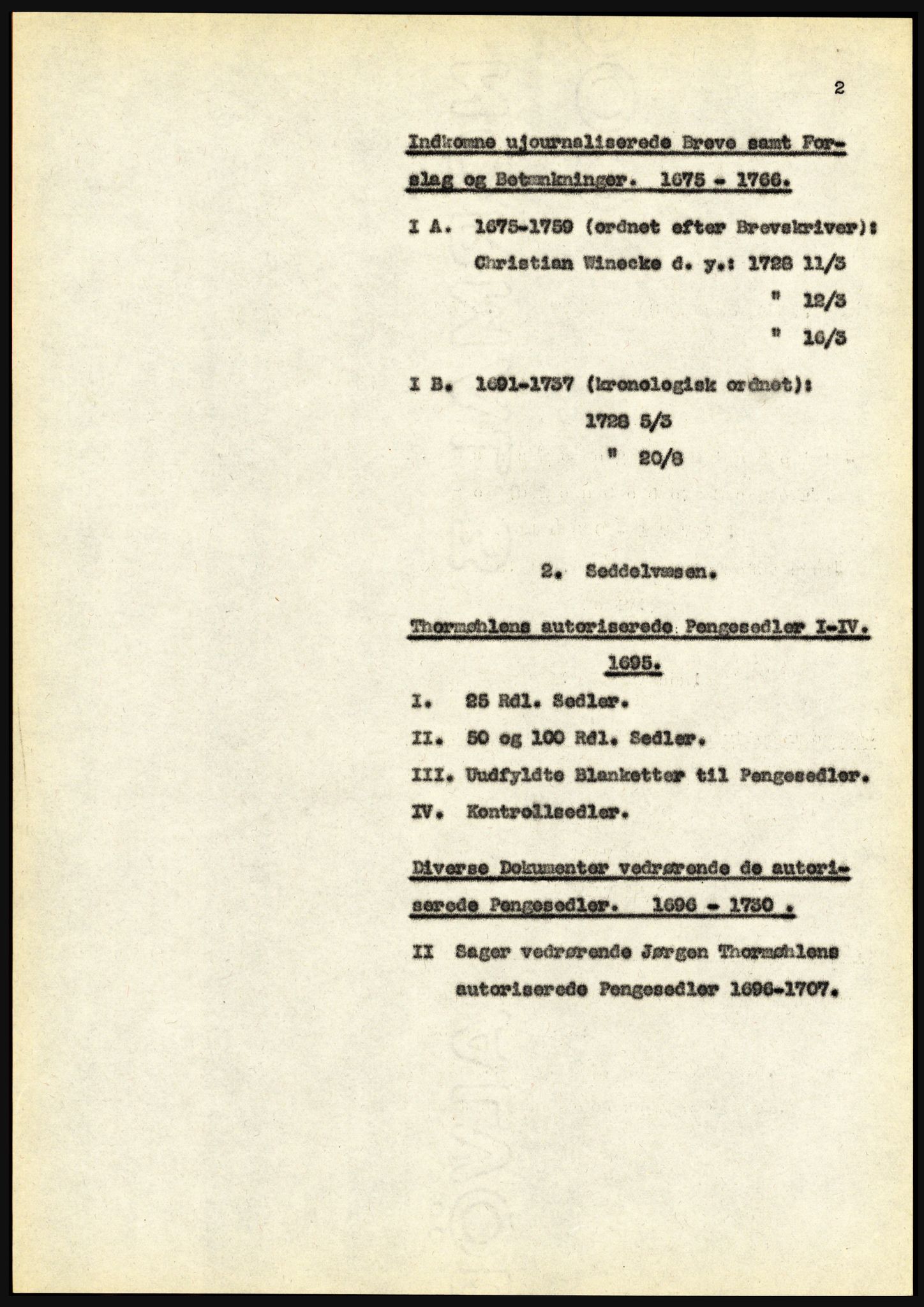 Riksarkivet, Seksjon for eldre arkiv og spesialsamlinger, AV/RA-EA-6797/H/Ha, 1953, p. 2