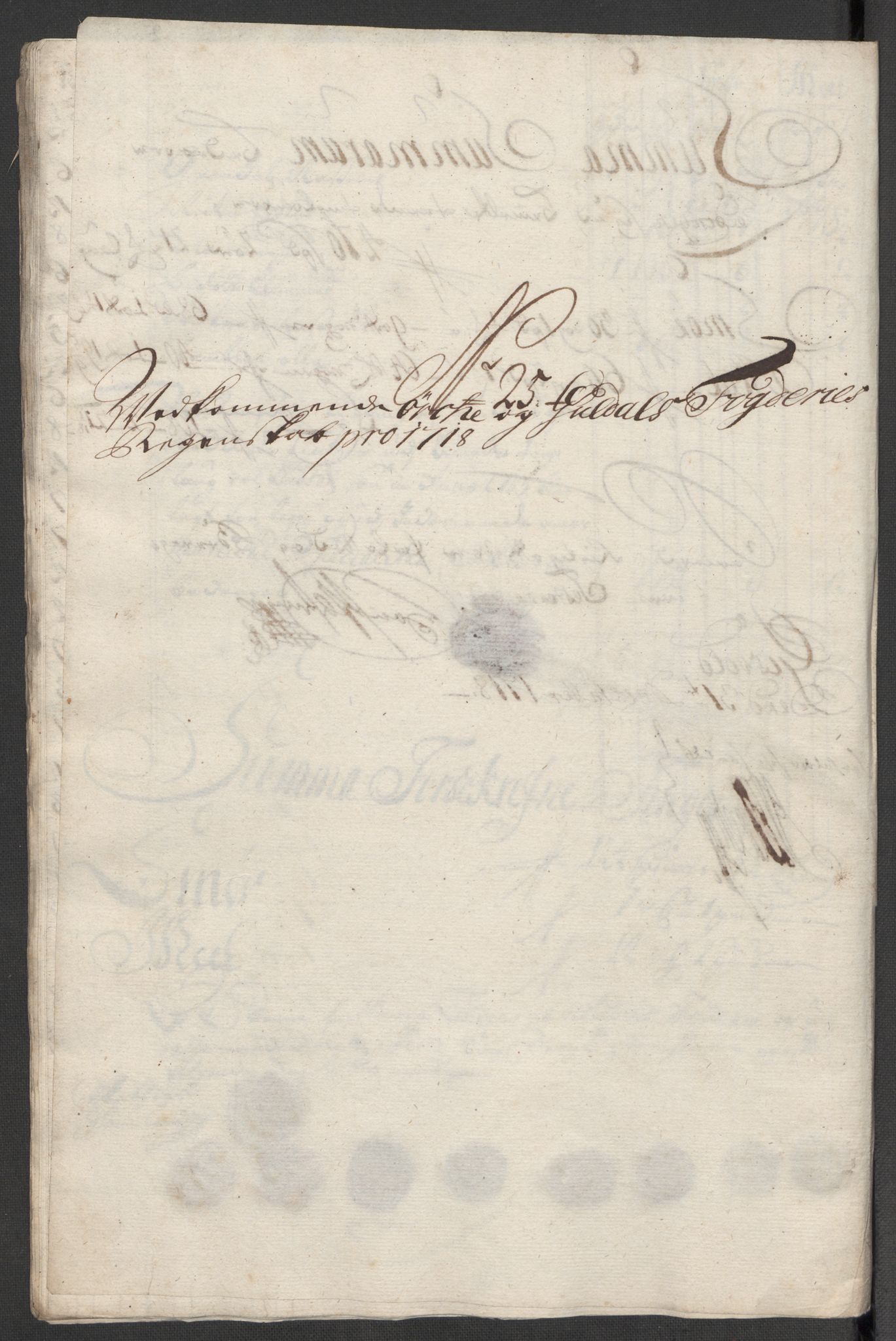 Rentekammeret inntil 1814, Reviderte regnskaper, Fogderegnskap, RA/EA-4092/R60/L3971: Fogderegnskap Orkdal og Gauldal, 1718, p. 230