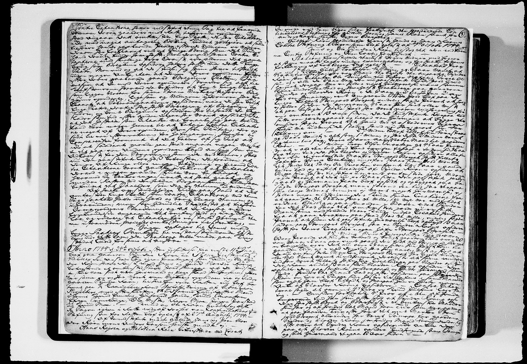 Hadeland, Land og Valdres sorenskriveri, AV/SAH-TING-028/G/Gb/L0056: Tingbok, 1744-1747, p. 5b-6a