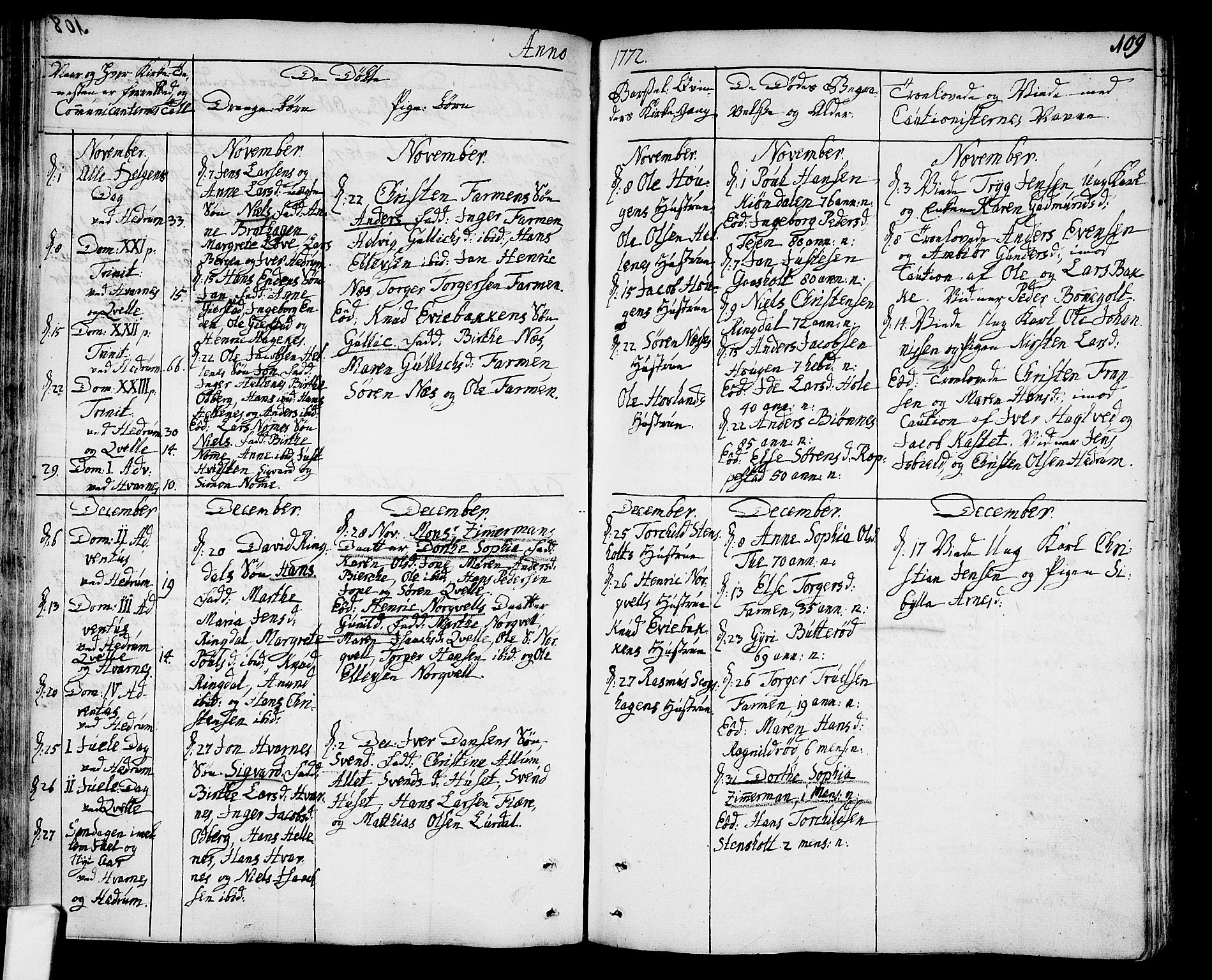 Hedrum kirkebøker, SAKO/A-344/F/Fa/L0001: Parish register (official) no. I 1, 1751-1785, p. 109