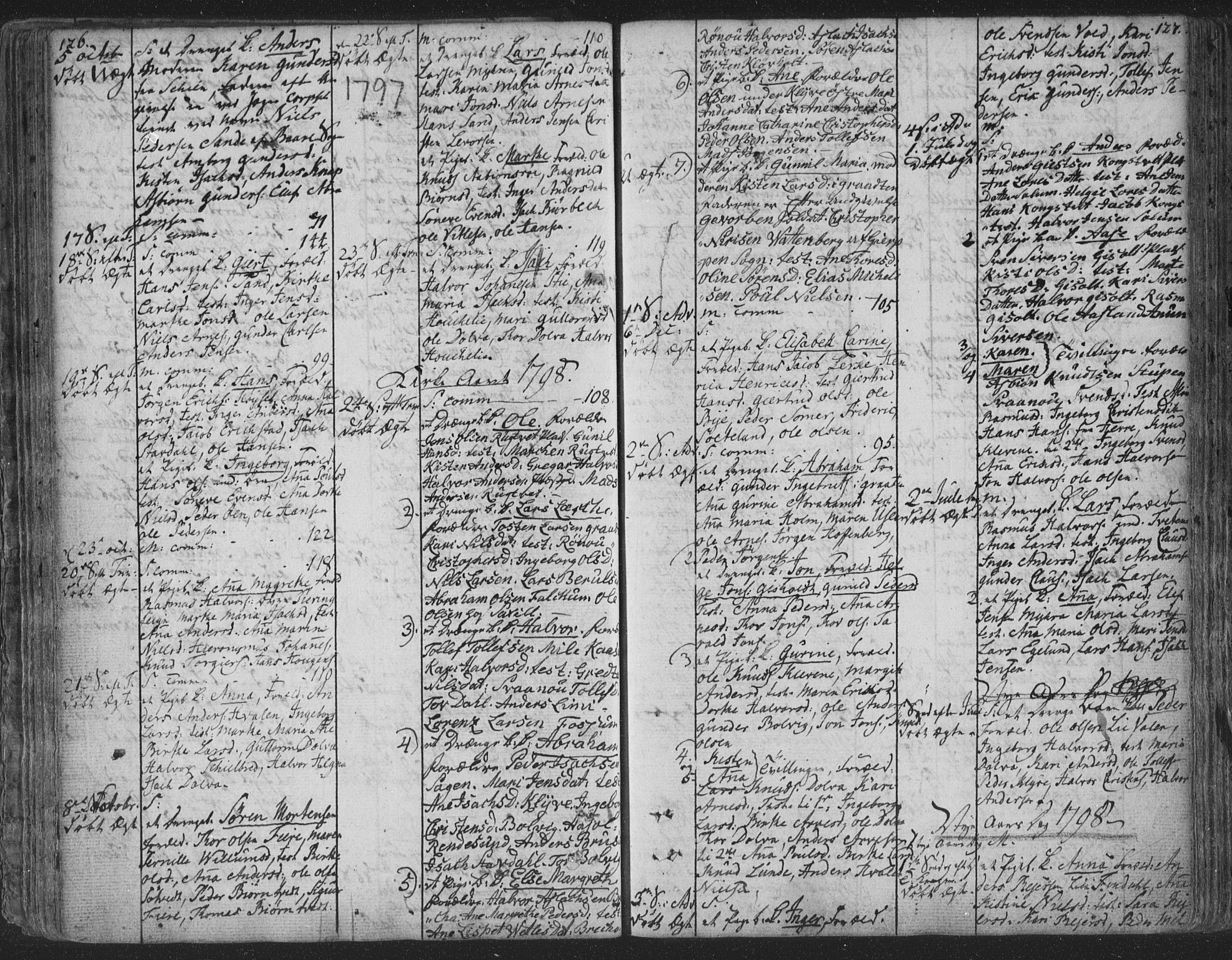 Solum kirkebøker, SAKO/A-306/F/Fa/L0003: Parish register (official) no. I 3, 1761-1814, p. 126-127