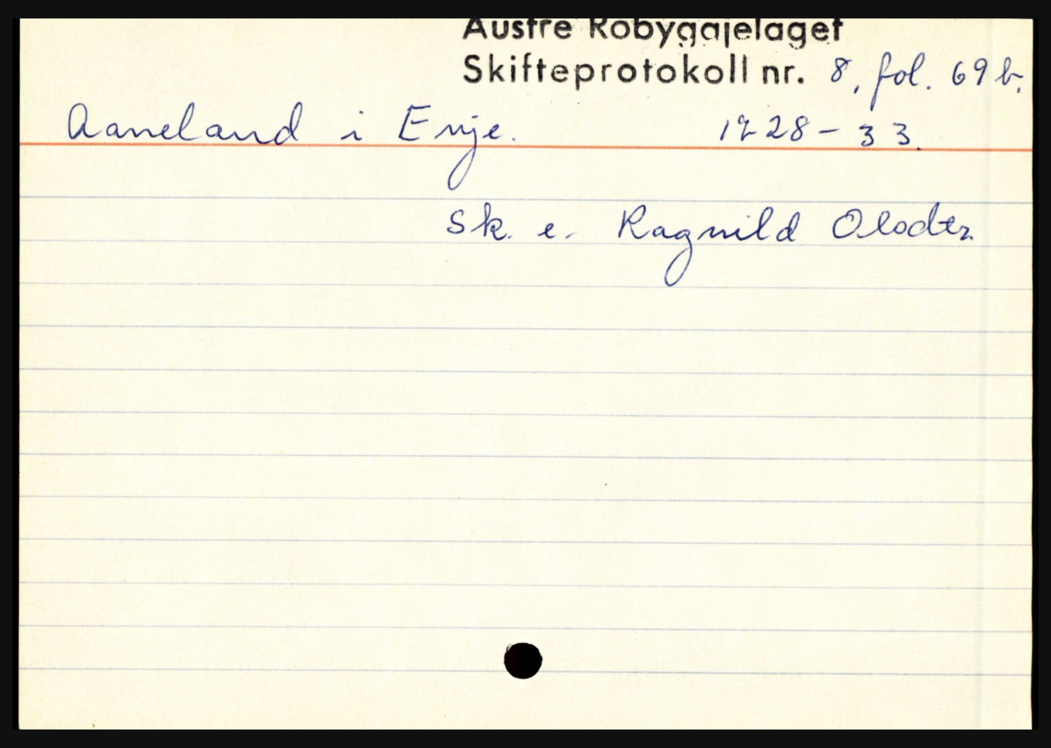 Setesdal sorenskriveri, AV/SAK-1221-0011/H, p. 13299