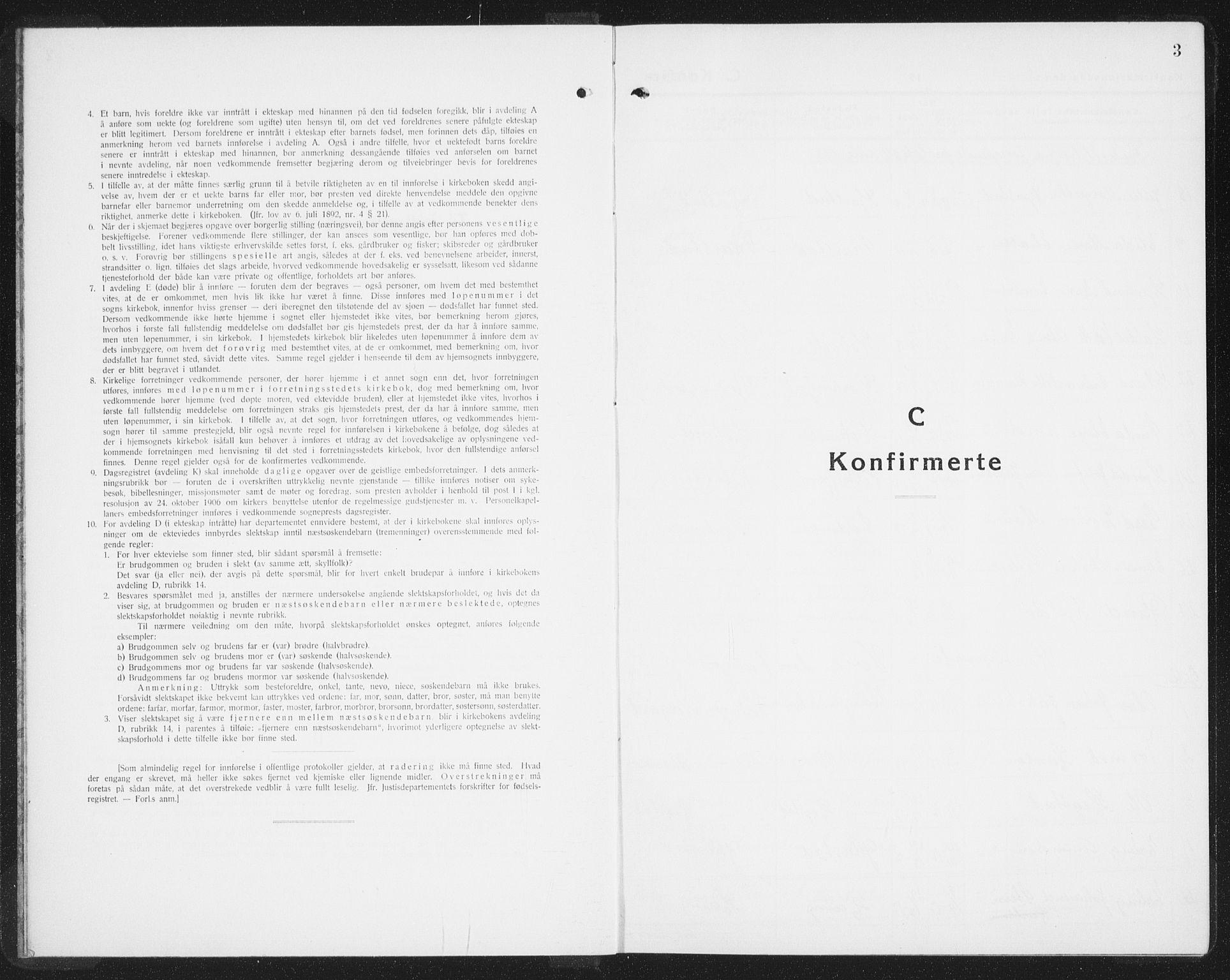Ministerialprotokoller, klokkerbøker og fødselsregistre - Nordland, SAT/A-1459/872/L1050: Parish register (copy) no. 872C06, 1932-1942, p. 3