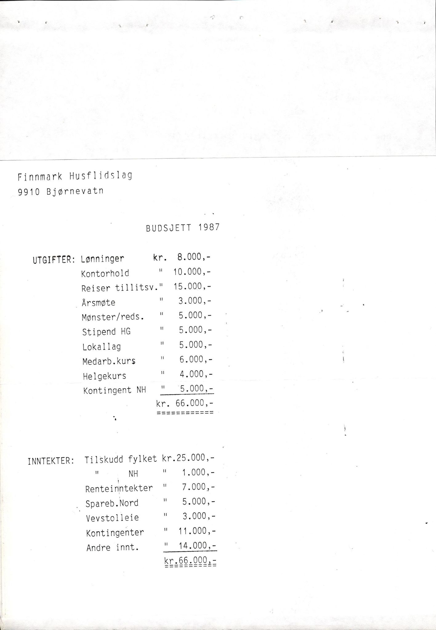 Finnmark Husflidslag, FMFB/A-1134/A/L0003: Møtebok, 1983-1994, p. 107