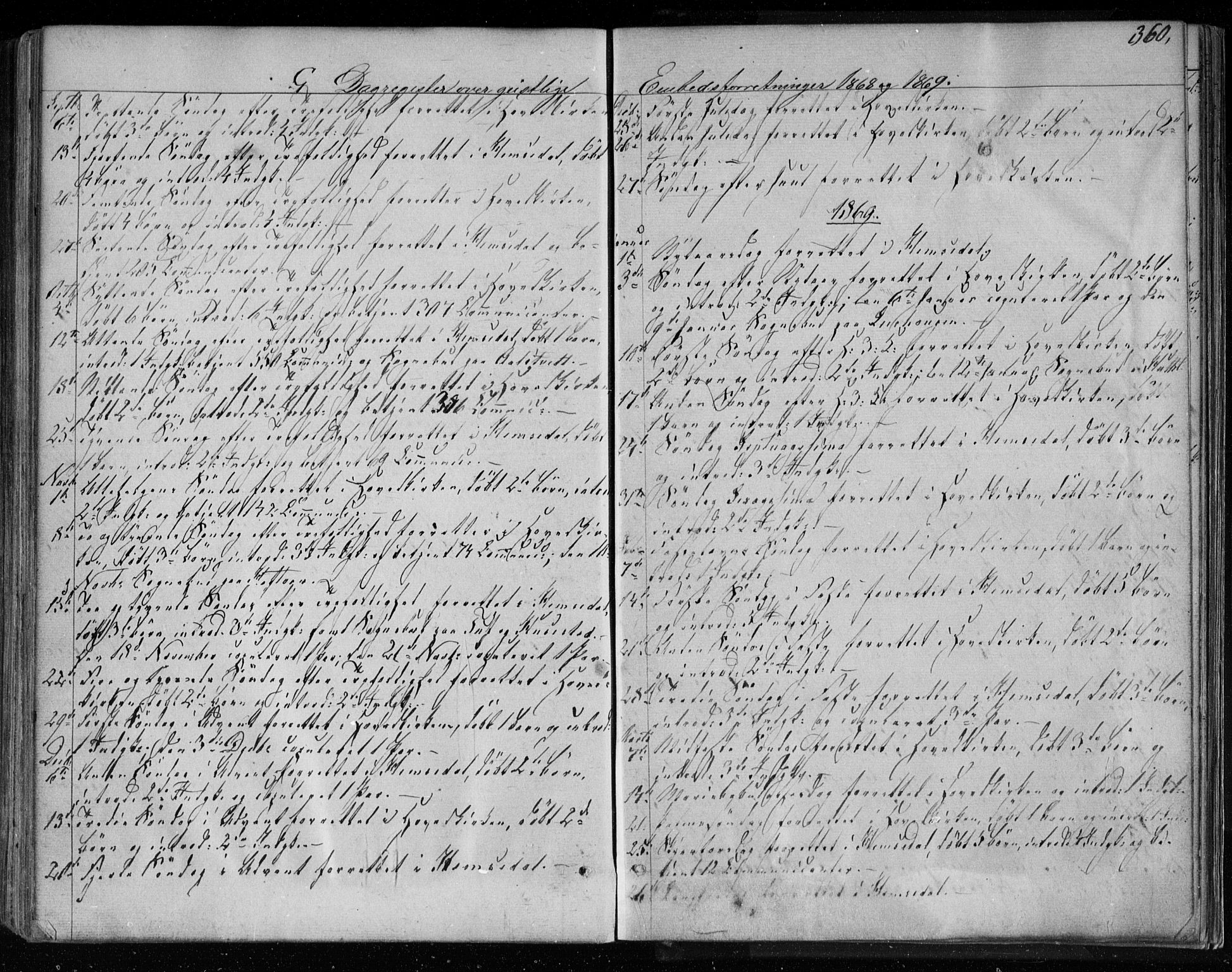 Gol kirkebøker, SAKO/A-226/F/Fa/L0003: Parish register (official) no. I 3, 1863-1875, p. 360