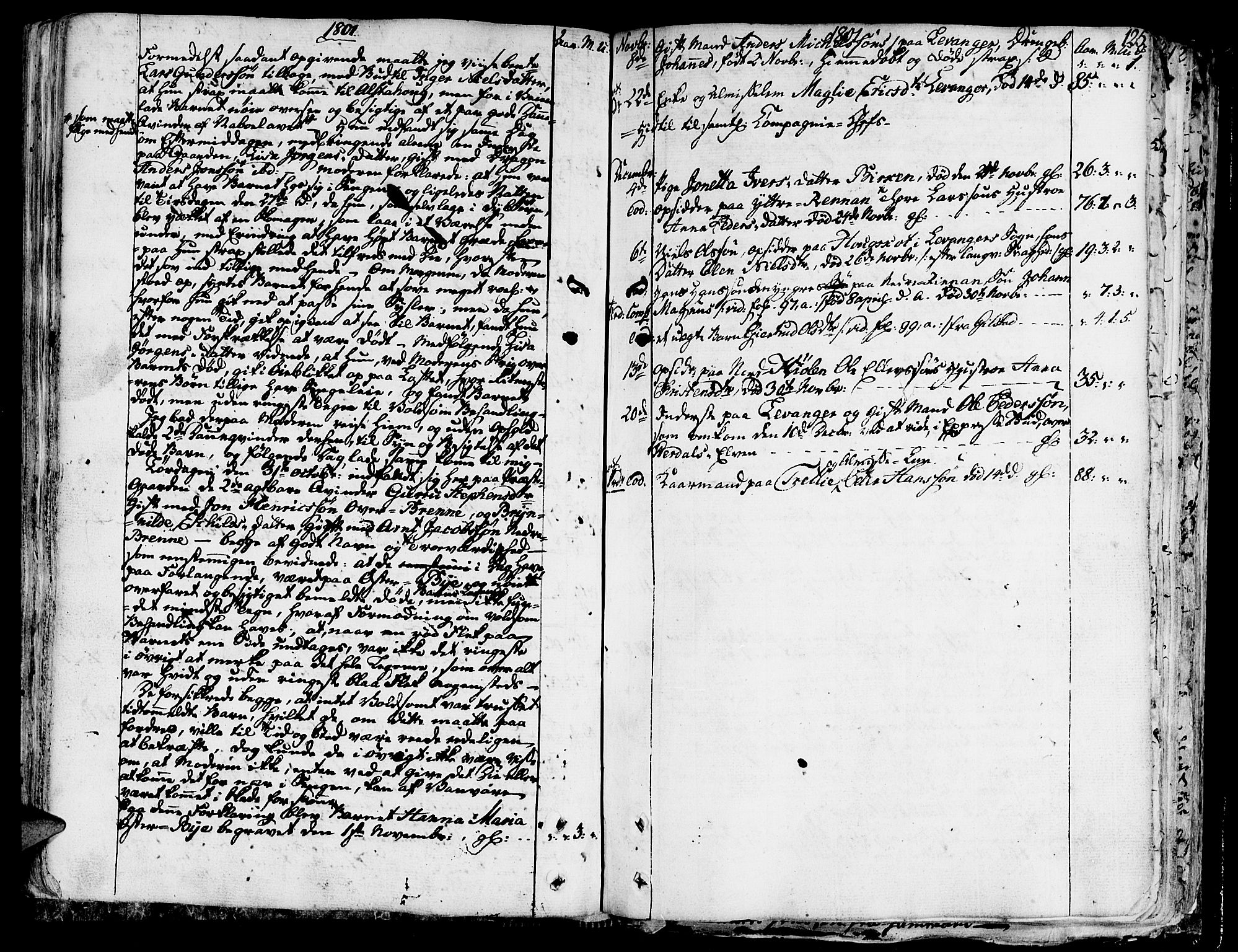 Ministerialprotokoller, klokkerbøker og fødselsregistre - Nord-Trøndelag, SAT/A-1458/717/L0142: Parish register (official) no. 717A02 /1, 1783-1809, p. 125