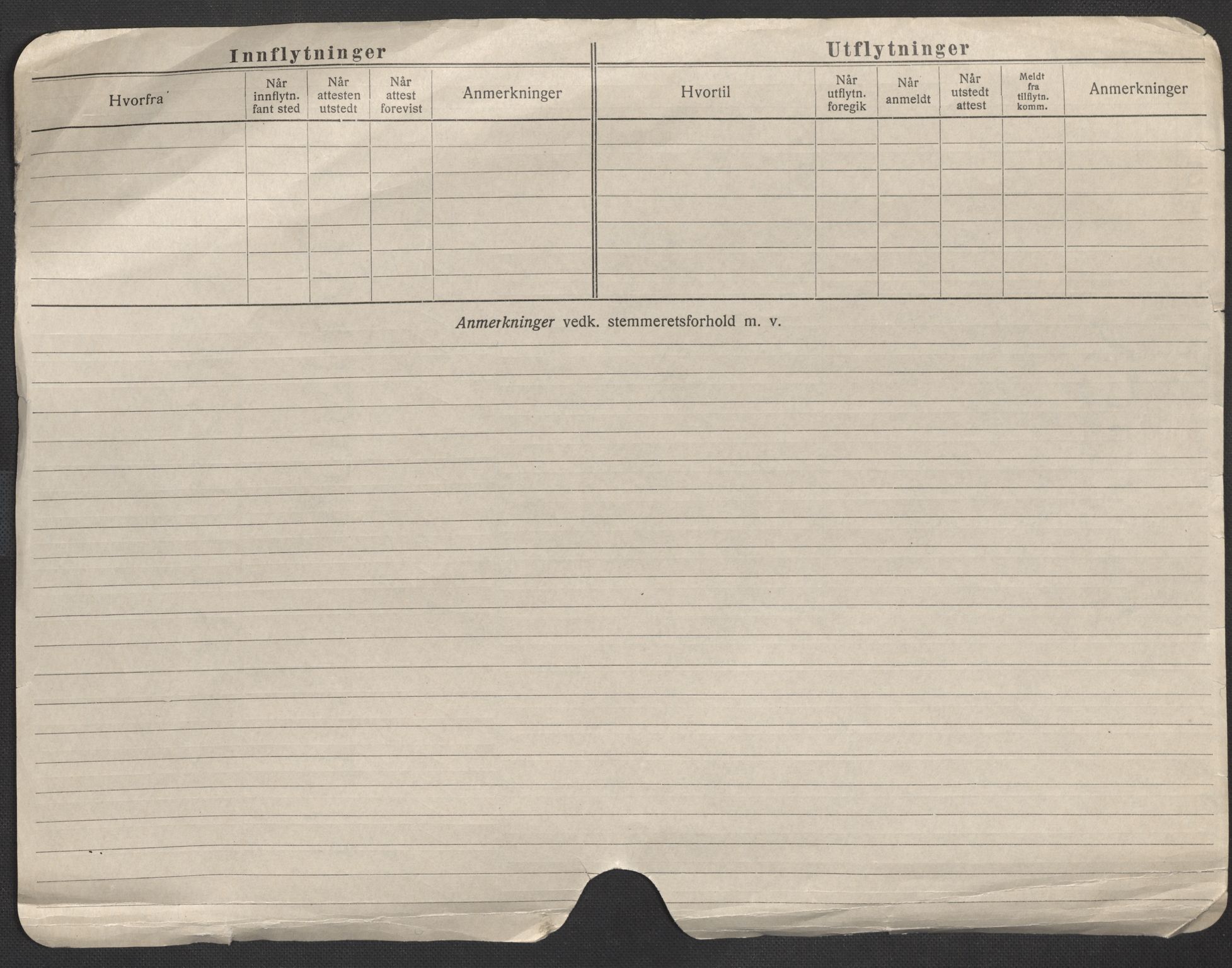 Oslo folkeregister, Registerkort, AV/SAO-A-11715/F/Fa/Fac/L0010: Menn, 1906-1914, p. 1b
