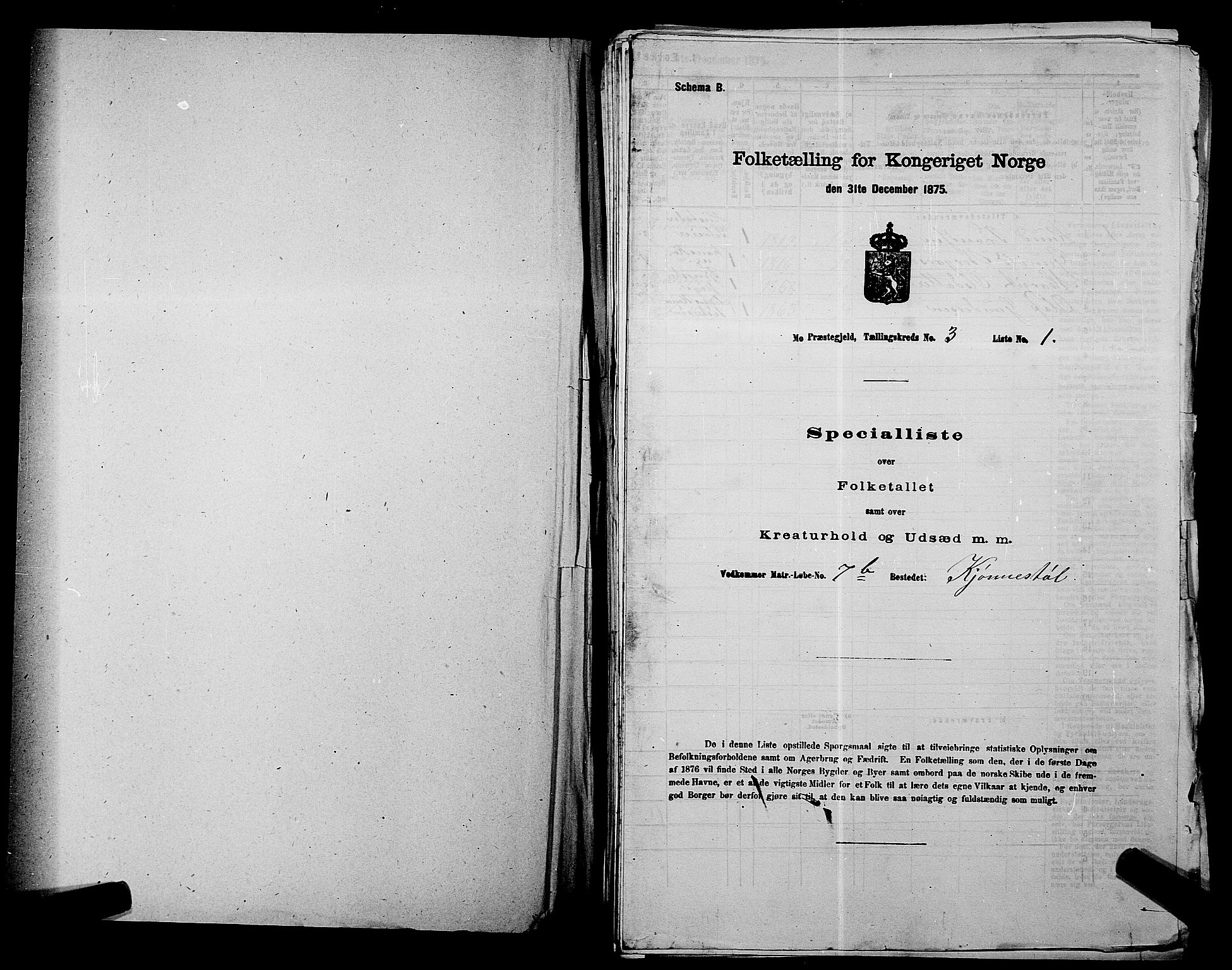 SAKO, 1875 census for 0832P Mo, 1875, p. 234