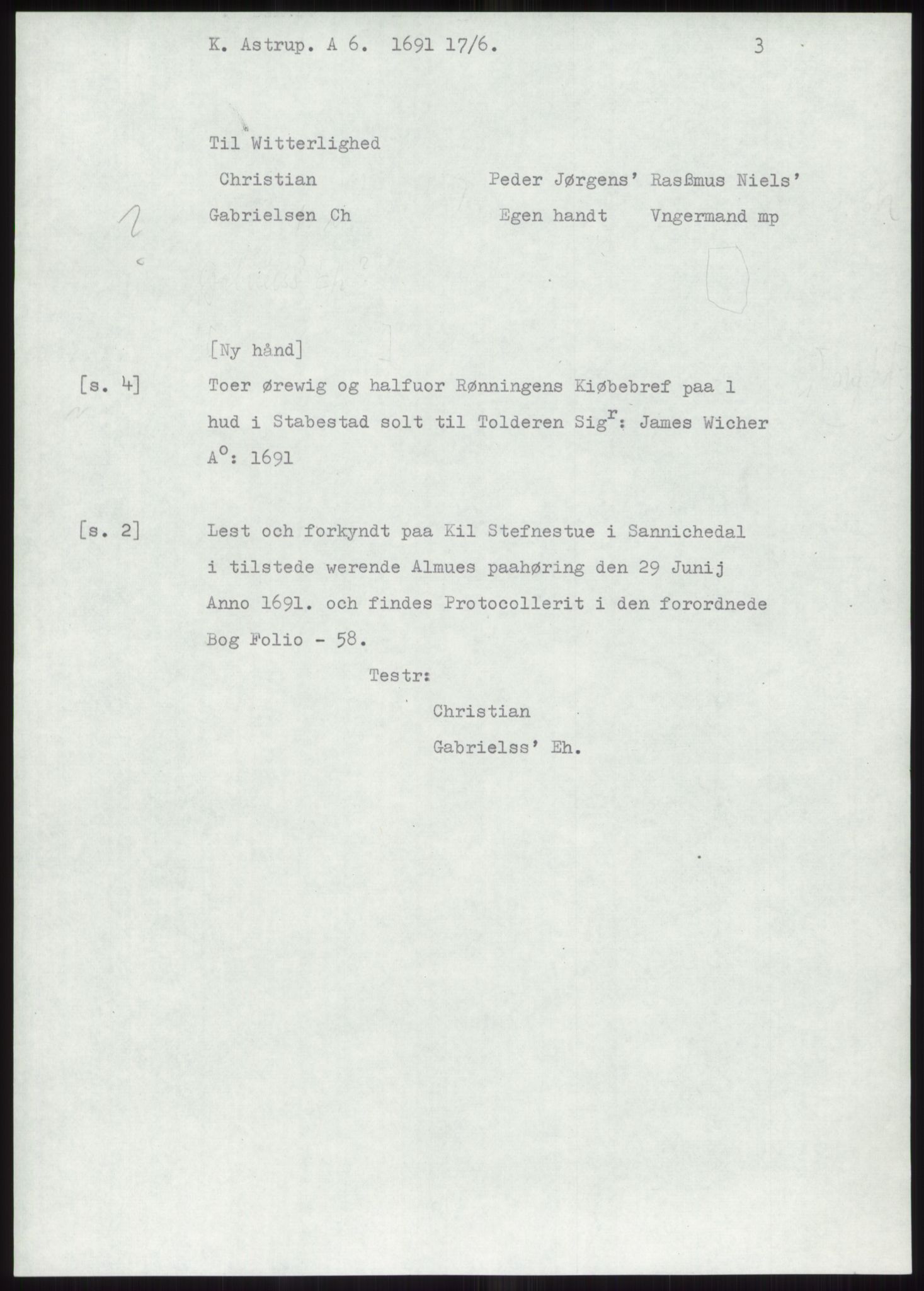 Samlinger til kildeutgivelse, Diplomavskriftsamlingen, AV/RA-EA-4053/H/Ha, p. 1315