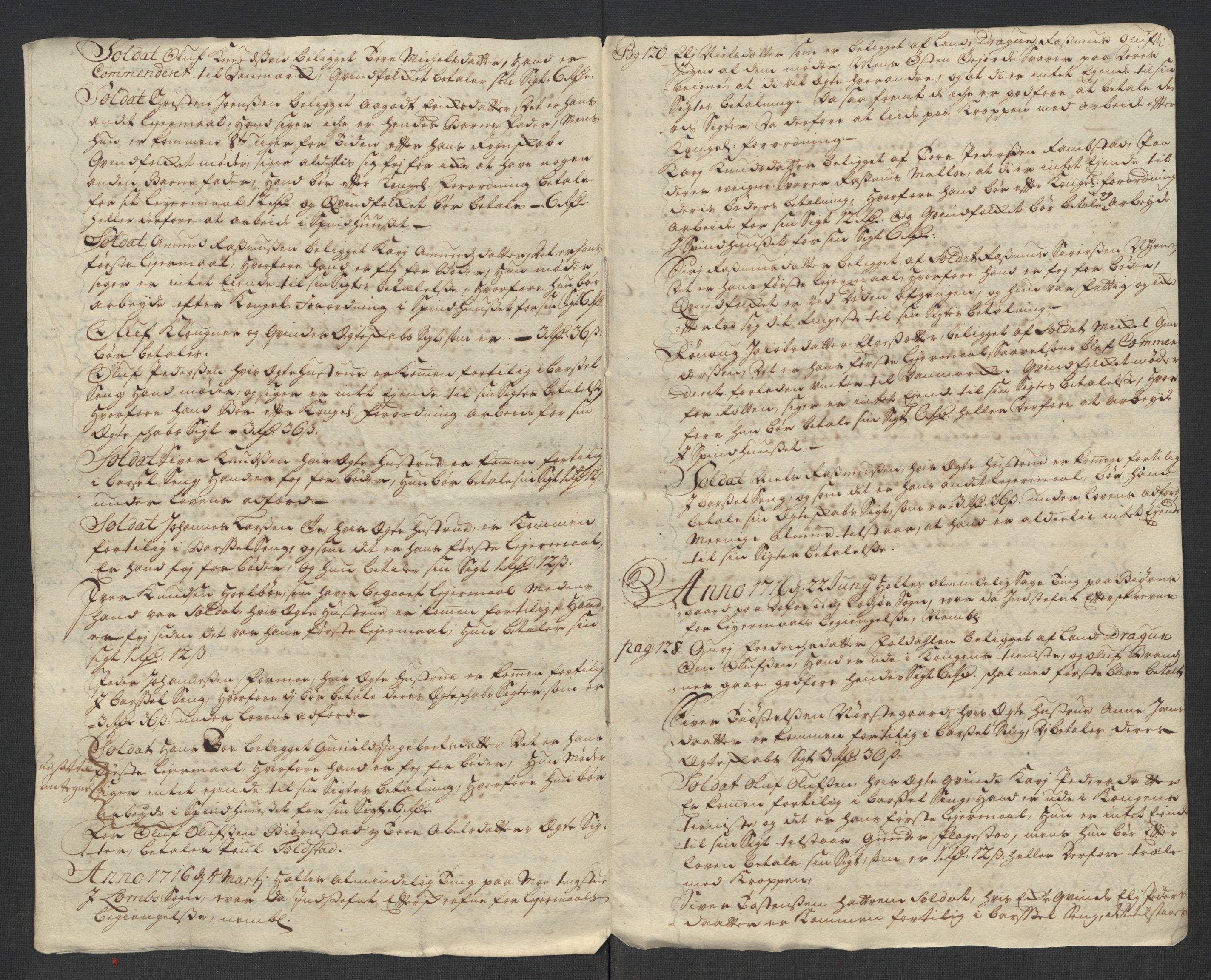 Rentekammeret inntil 1814, Reviderte regnskaper, Fogderegnskap, RA/EA-4092/R17/L1186: Fogderegnskap Gudbrandsdal, 1716, p. 142