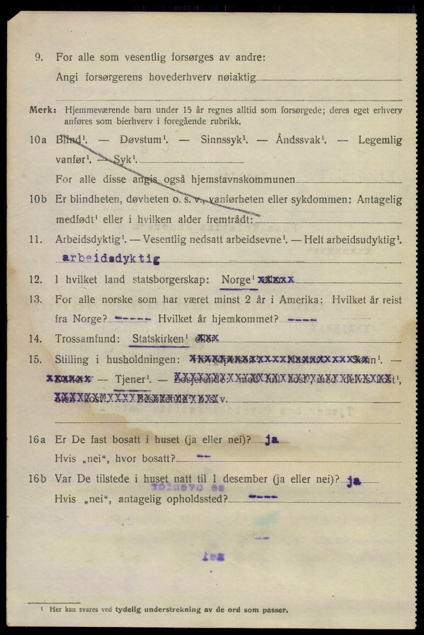 SAO, 1920 census for Kristiania, 1920, p. 654282