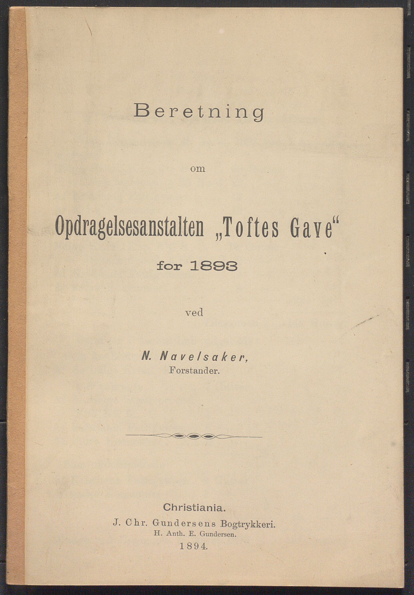 Toftes gave, OBA/A-20200/X/Xa, 1866-1948, p. 407