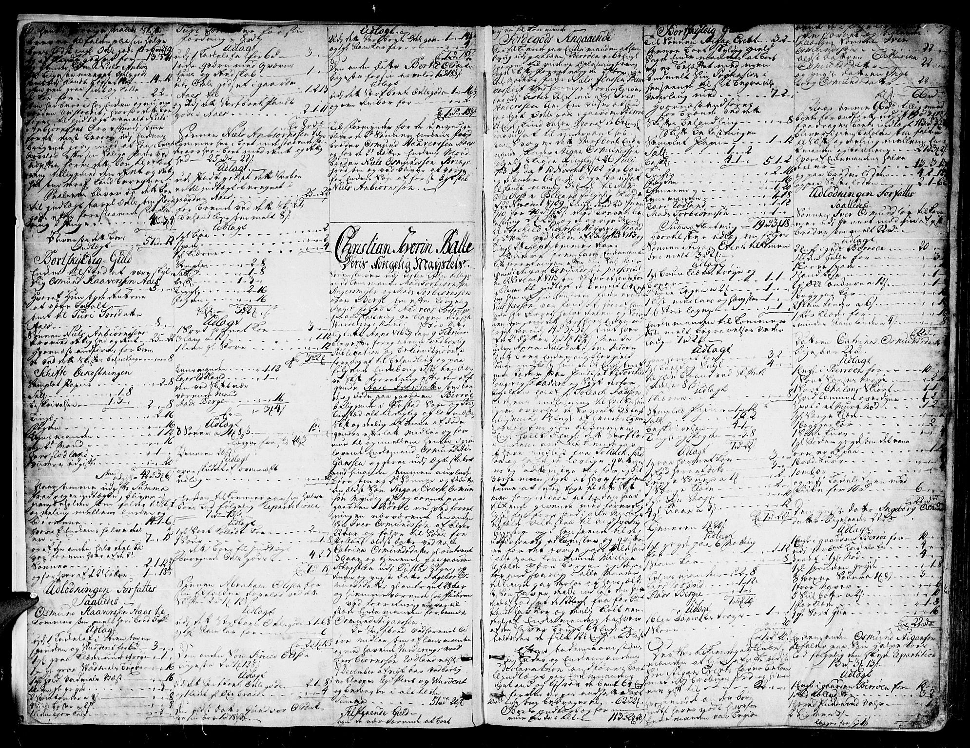 Lister sorenskriveri, AV/SAK-1221-0003/H/Hc/L0036: Skifteprotokoll nr 33a med register, 1763-1770, p. 6-7