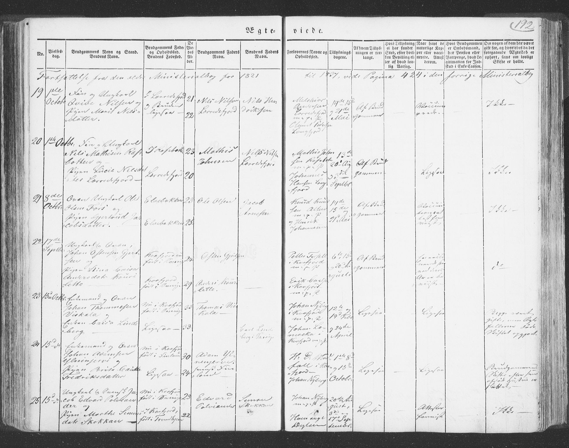 Talvik sokneprestkontor, SATØ/S-1337/H/Ha/L0009kirke: Parish register (official) no. 9, 1837-1852, p. 192