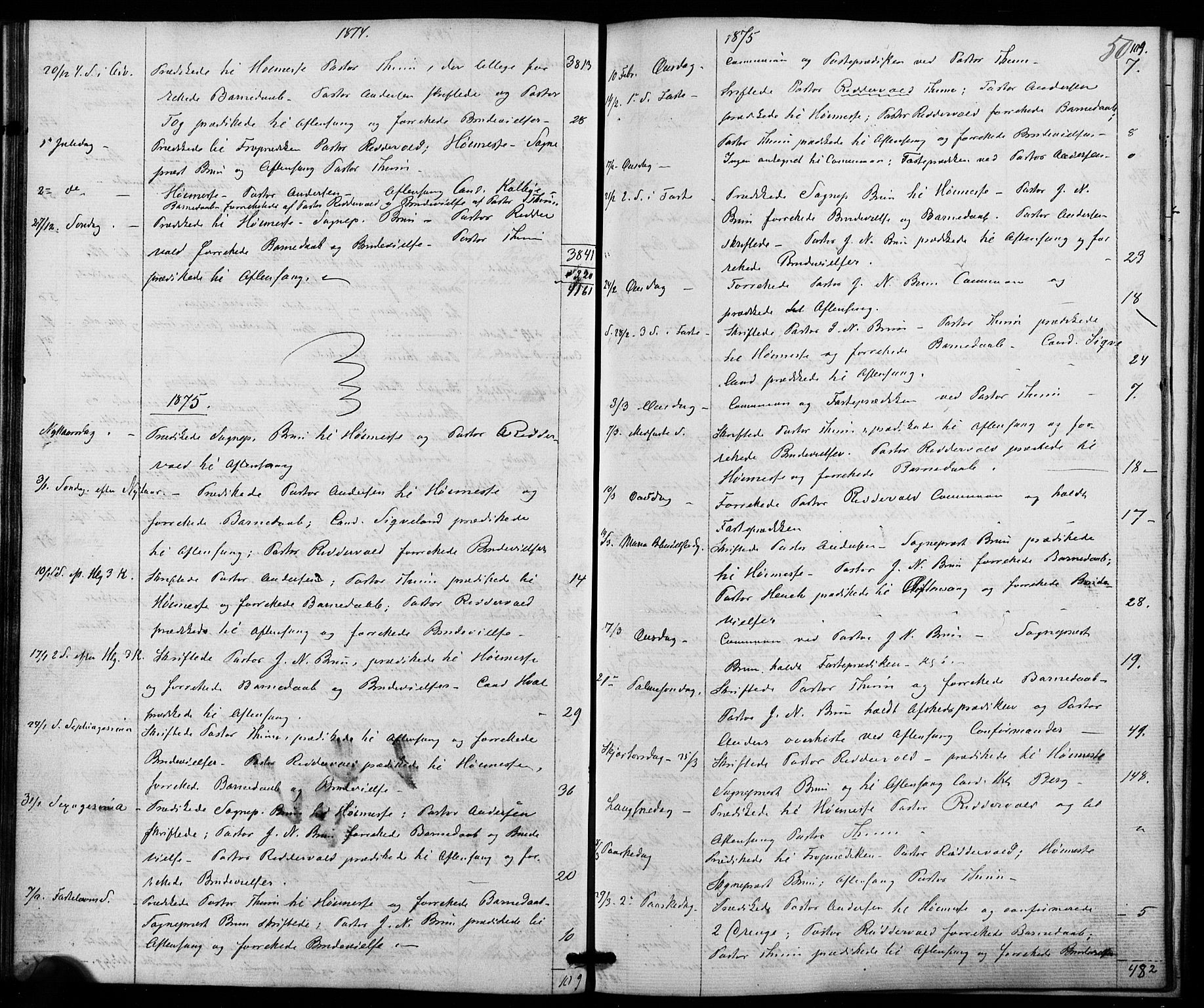 Trefoldighet prestekontor Kirkebøker, AV/SAO-A-10882/I/Ia/L0001: Diary records no. 1, 1858-1877, p. 50