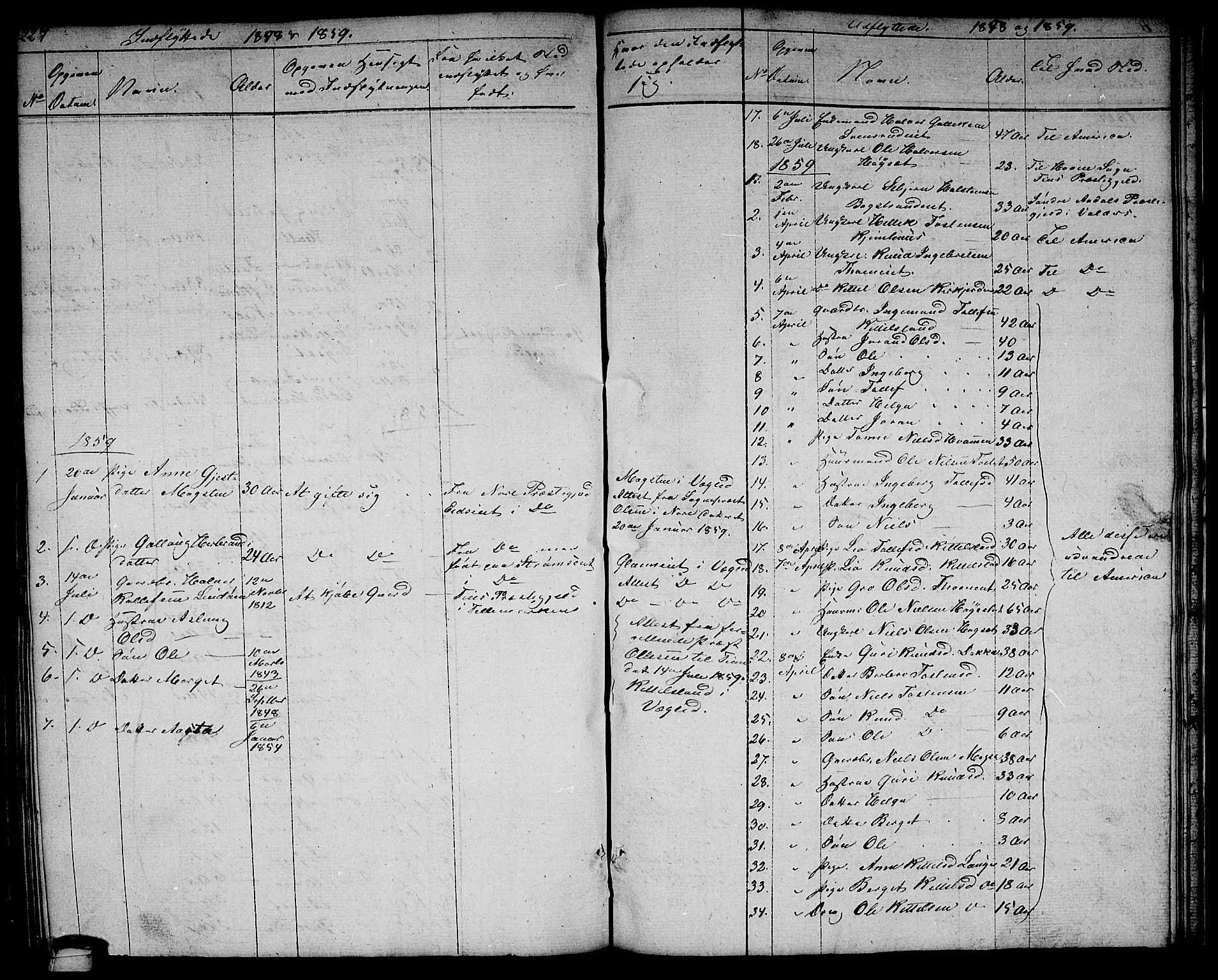 Rollag kirkebøker, AV/SAKO-A-240/G/Gb/L0001: Parish register (copy) no. II 1, 1836-1877, p. 227