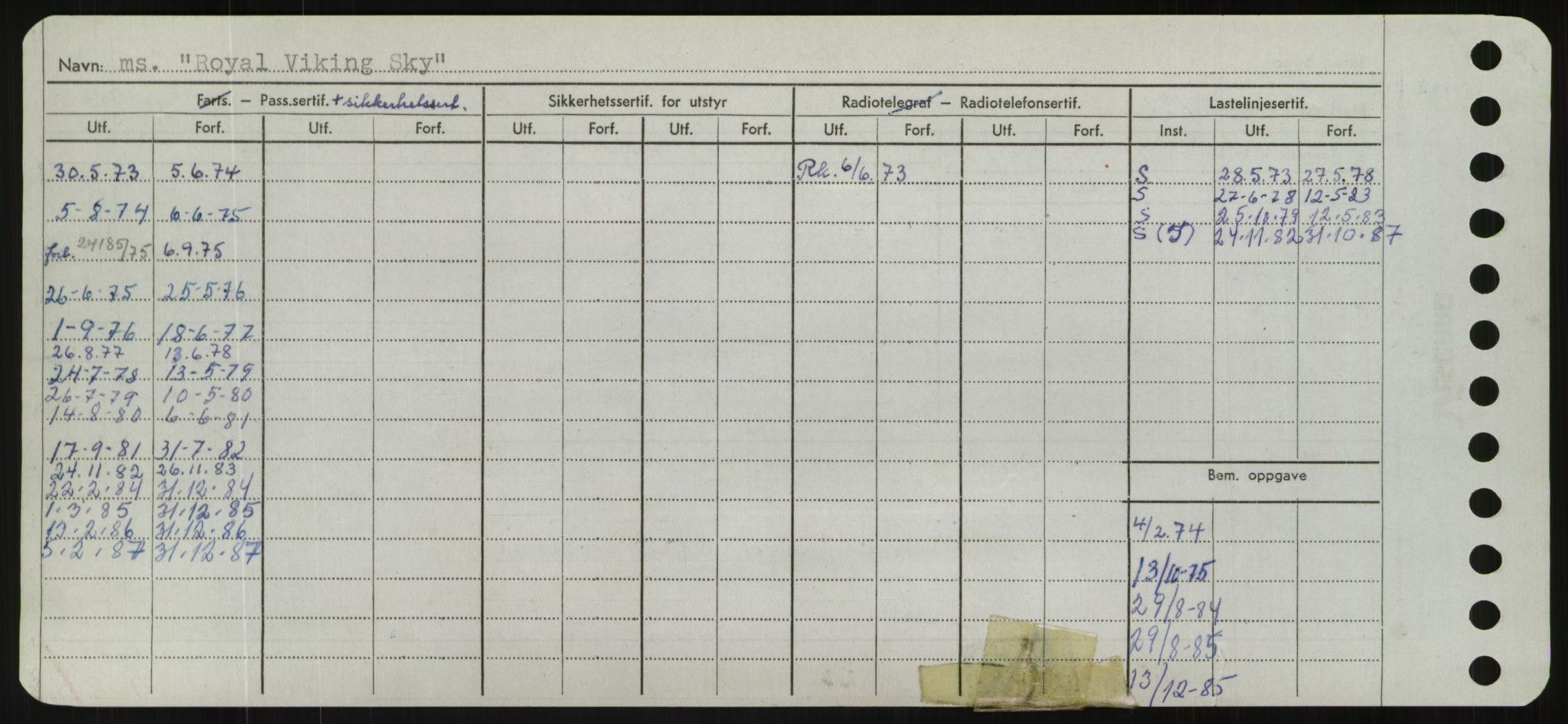 Sjøfartsdirektoratet med forløpere, Skipsmålingen, AV/RA-S-1627/H/Hd/L0031: Fartøy, Rju-Sam, p. 258