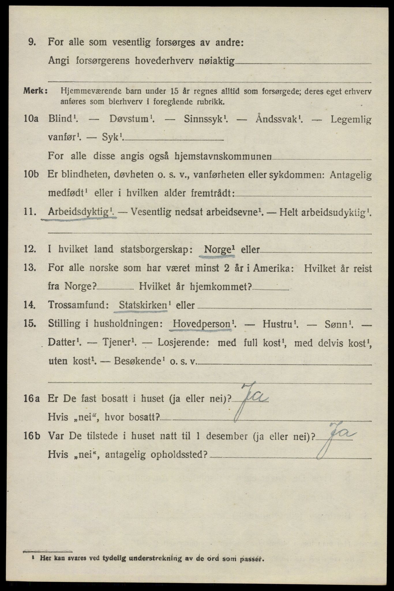 SAO, 1920 census for Nesodden, 1920, p. 6400