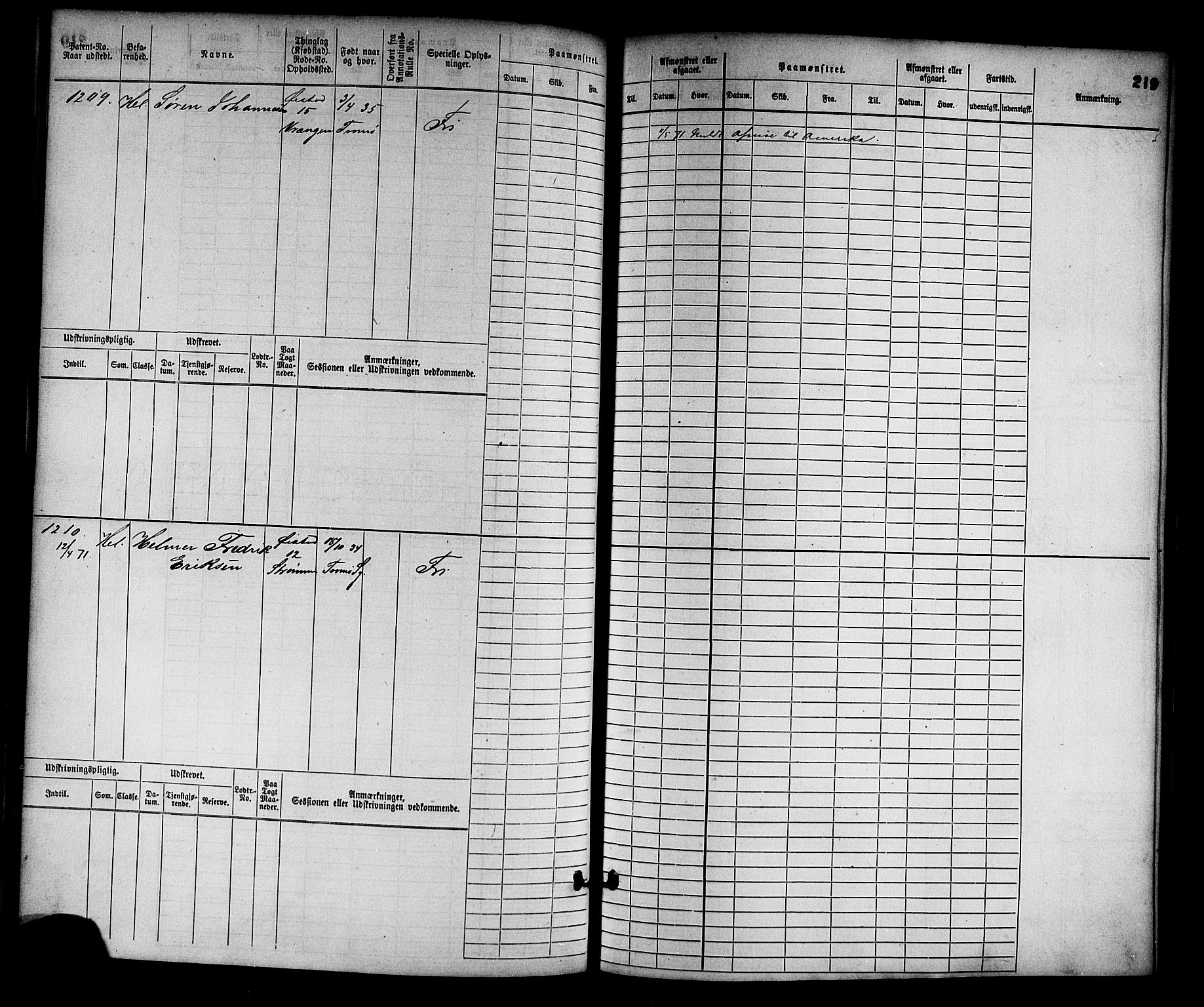 Arendal mønstringskrets, AV/SAK-2031-0012/F/Fb/L0011: Hovedrulle nr 775-1528, S-9, 1868-1885, p. 225