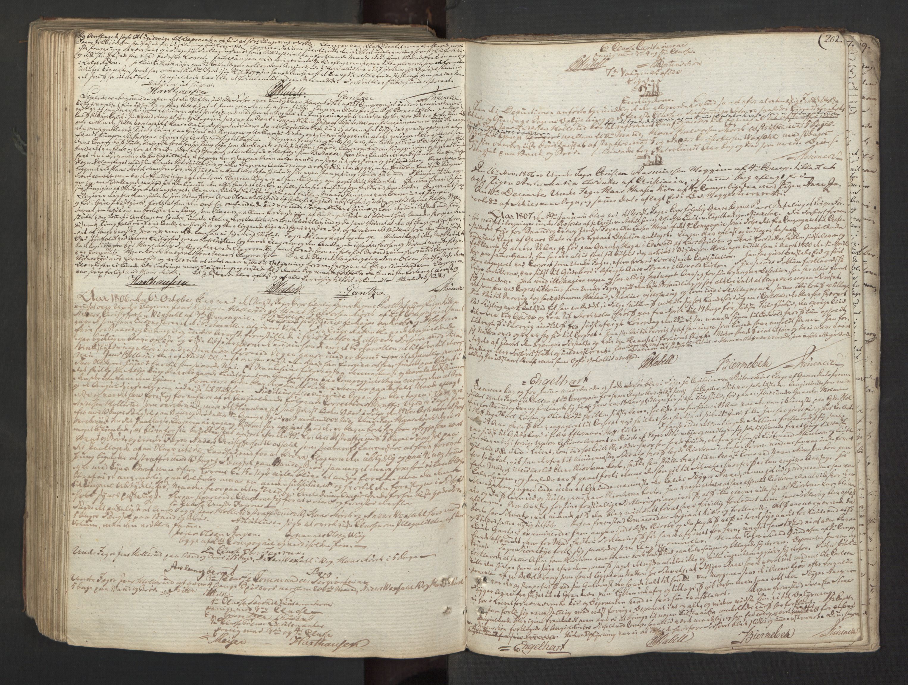 Forsvaret, Generalauditøren, AV/RA-RAFA-1772/F/Fg/Fgc/L0010: Justitsprotokoller, 1789-1809, p. 201b-202a
