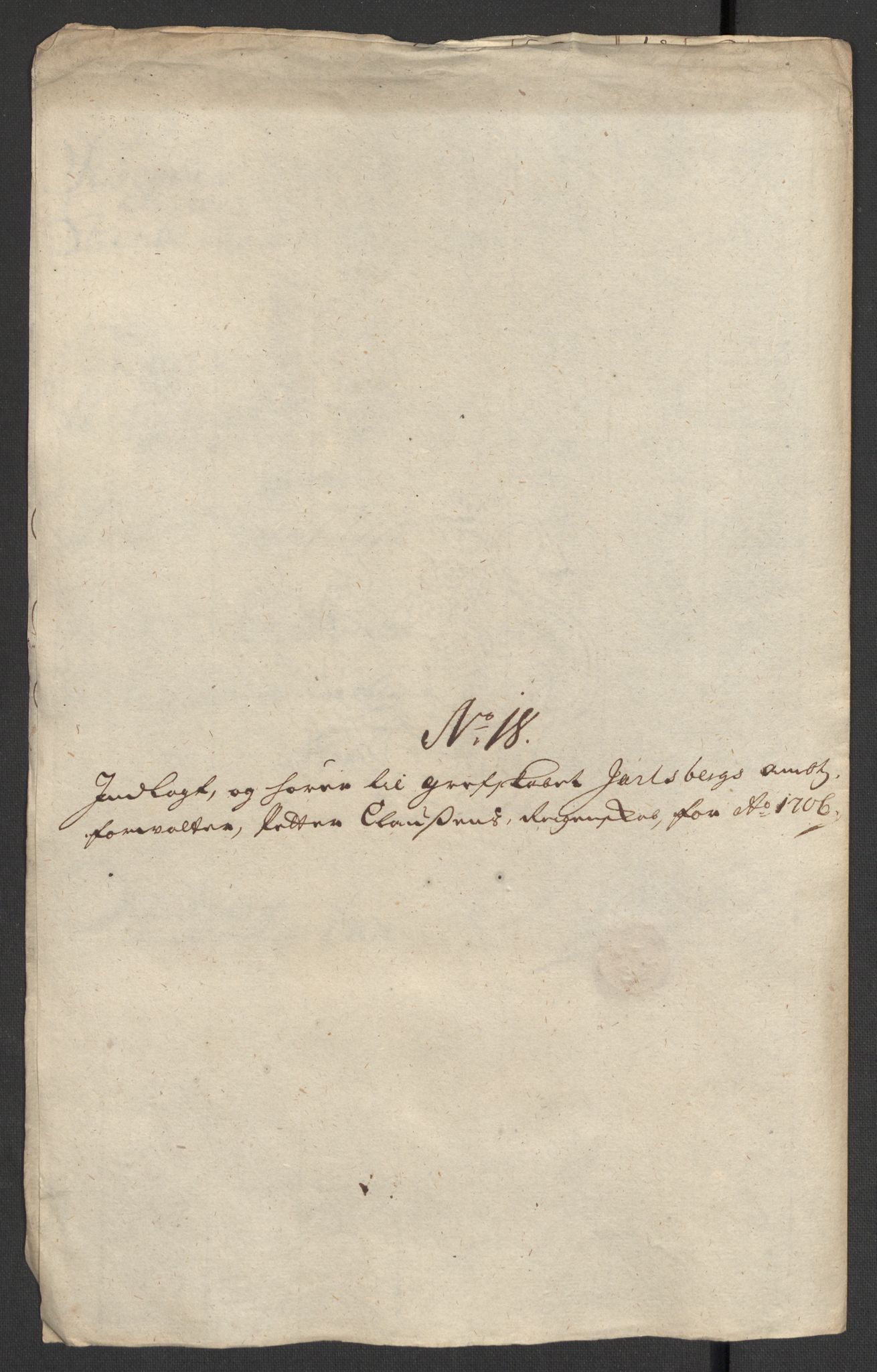 Rentekammeret inntil 1814, Reviderte regnskaper, Fogderegnskap, RA/EA-4092/R32/L1872: Fogderegnskap Jarlsberg grevskap, 1706-1707, p. 223