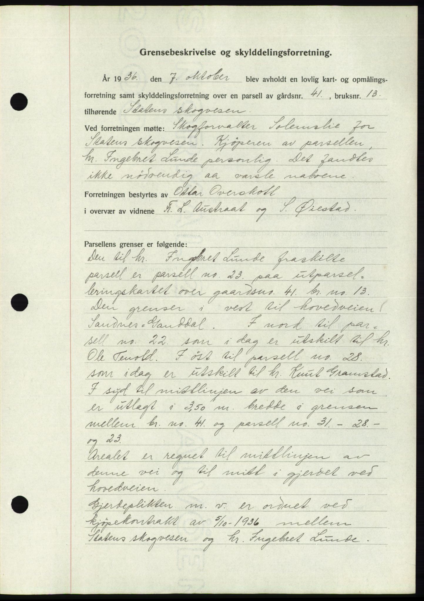 Jæren sorenskriveri, SAST/A-100310/03/G/Gba/L0066: Mortgage book no. 71-72, 1936-1936, Diary no: : 3253/1936