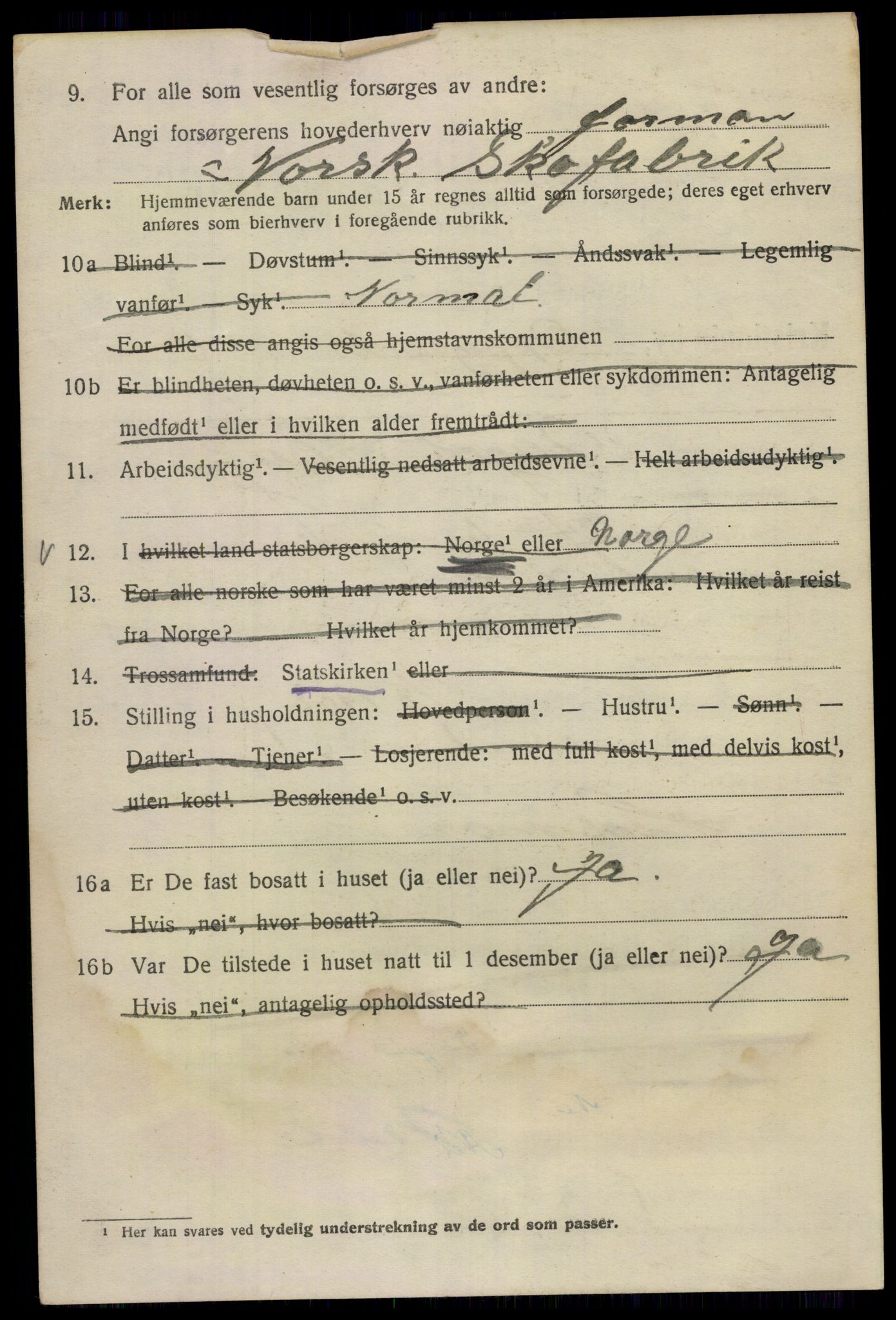 SAO, 1920 census for Kristiania, 1920, p. 434870